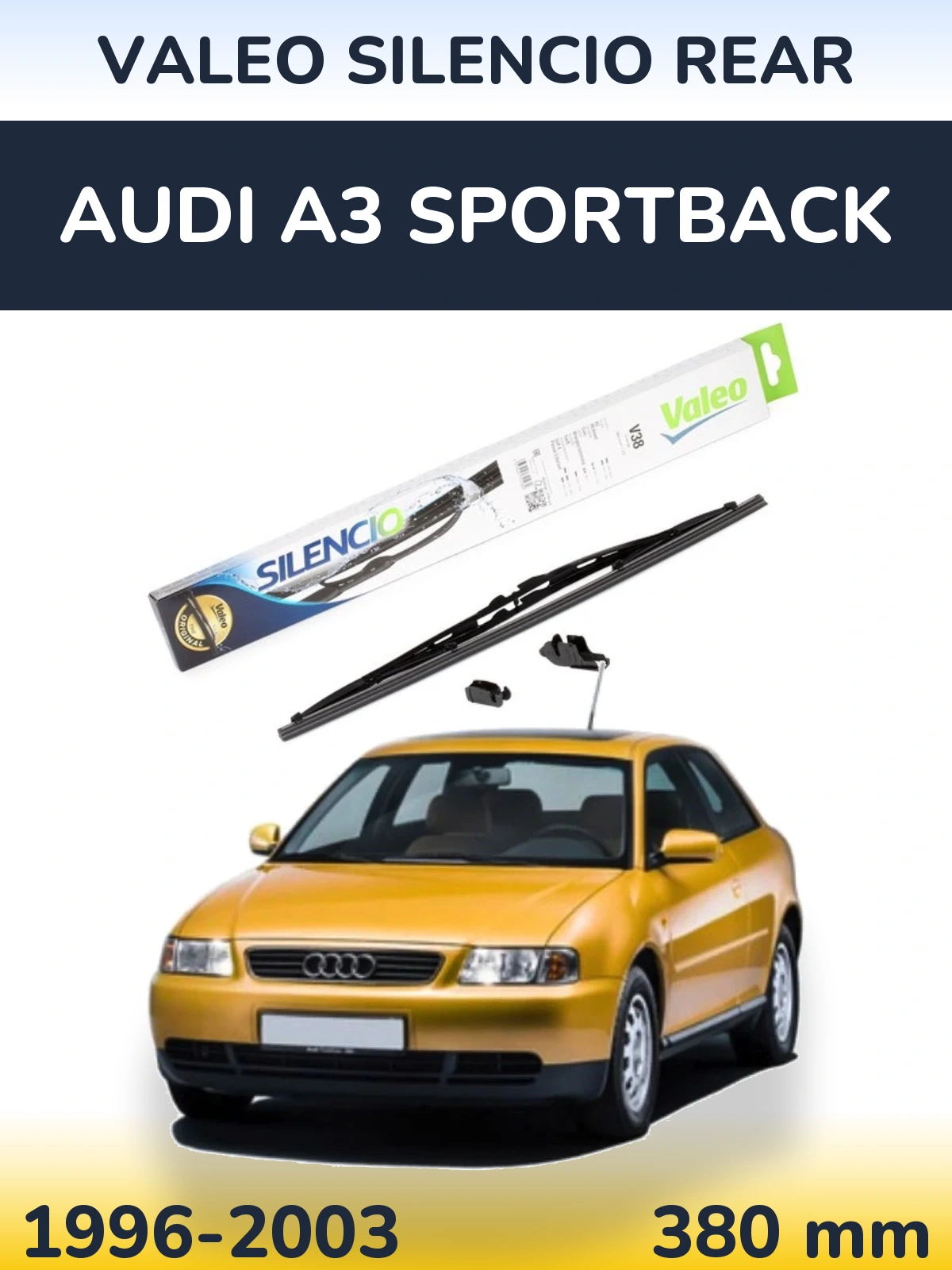 Ștergătoare Valeo Silencio Rear pentru Audi A3 Sportback
