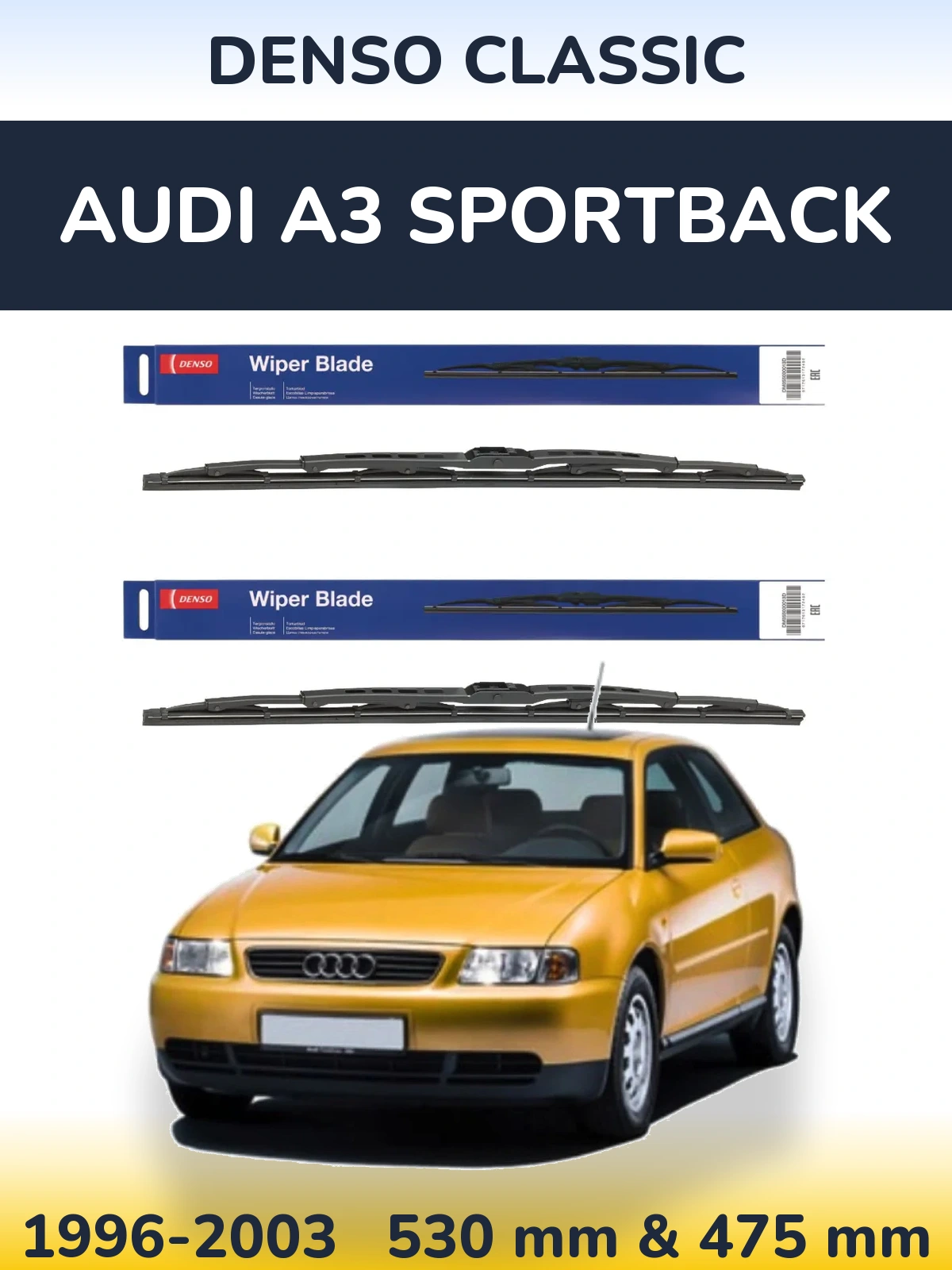 Ștergătoare Denso Classic pentru Audi A3 Sportback