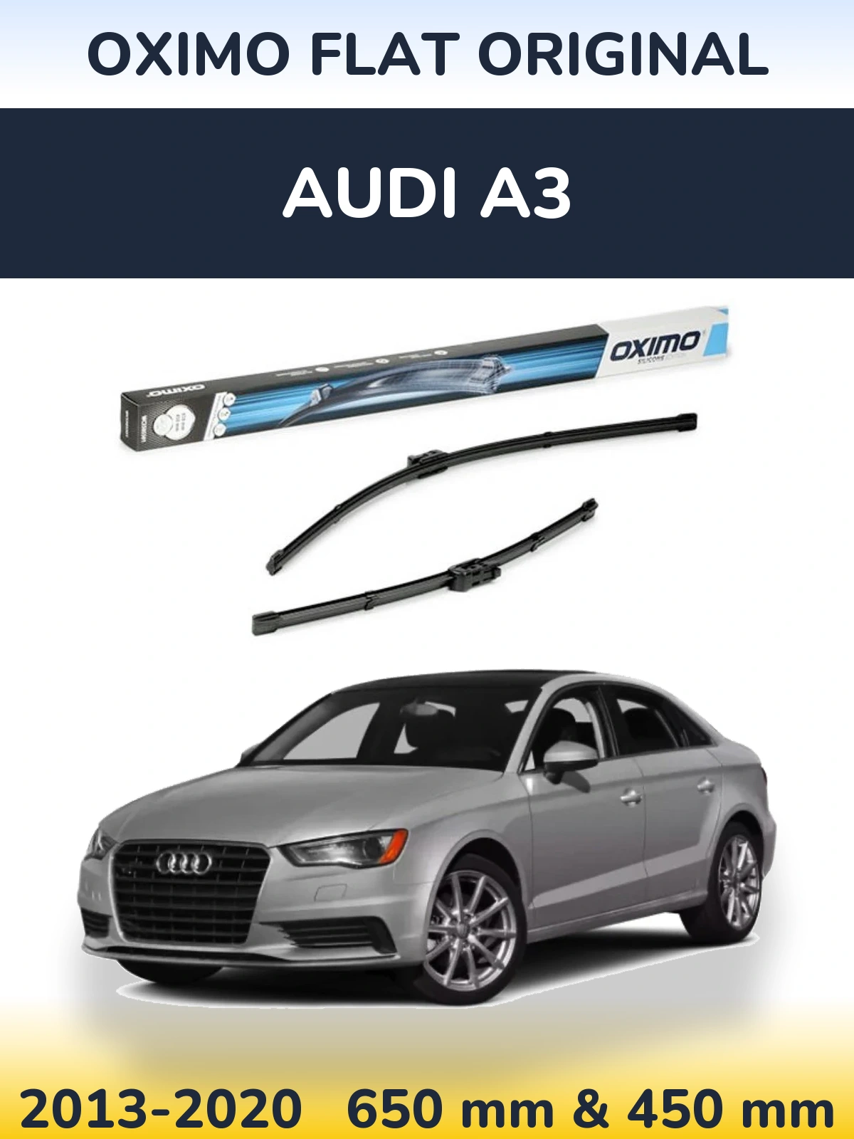 Ștergătoare Oximo Flat Original pentru Audi A3