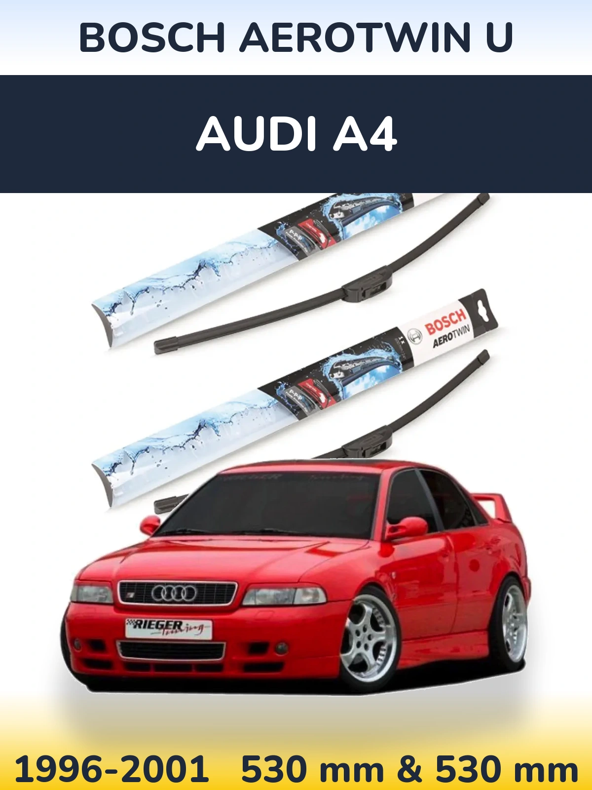 Ștergătoare BOSCH AeroTwin U pentru Audi A4