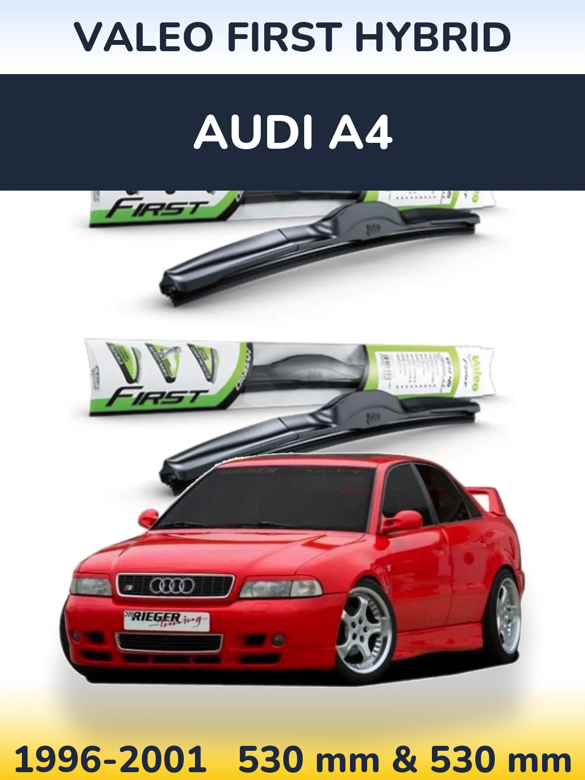 Ștergătoare Valeo First Hybrid pentru Audi A4