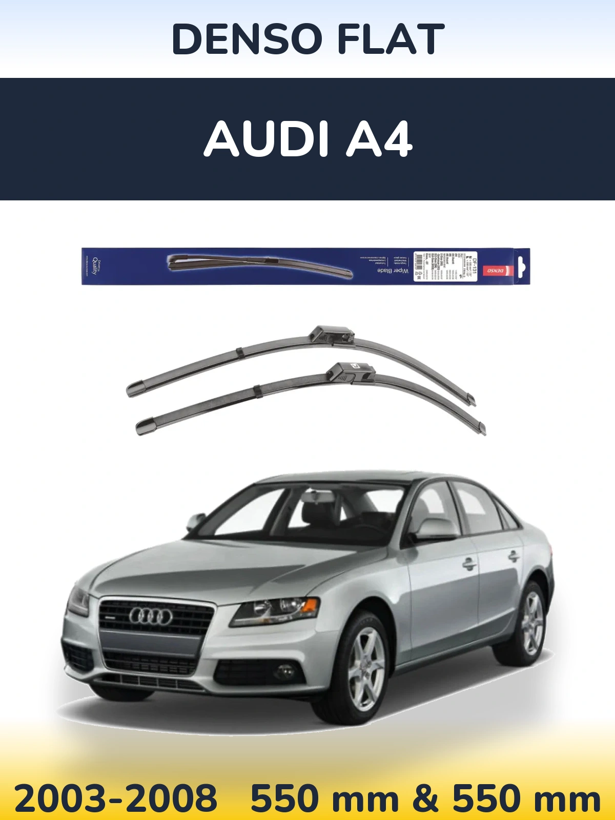 Ștergătoare Denso Flat pentru Audi A4