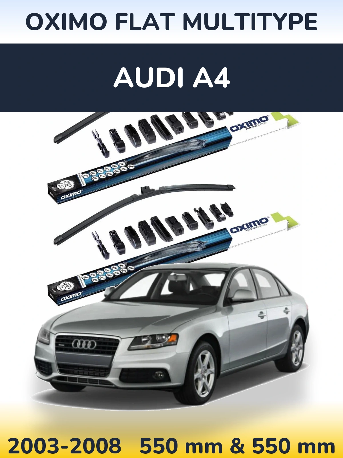 Ștergătoare Oximo Flat MultiTipe pentru Audi A4