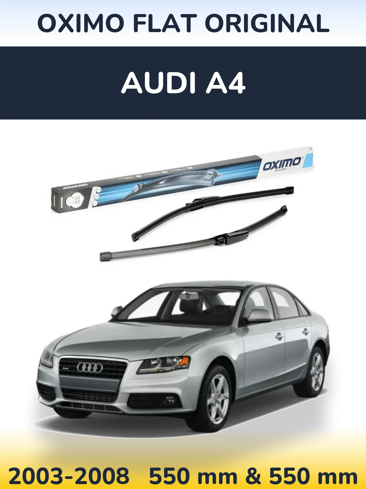 Ștergătoare Oximo Flat Original pentru Audi A4