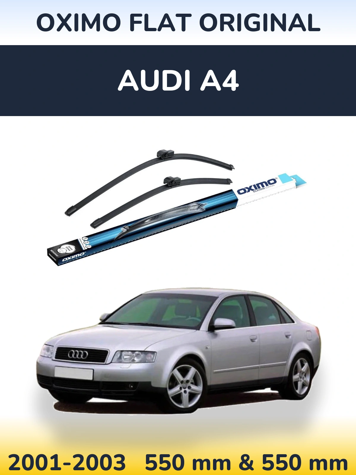 Ștergătoare Oximo Flat Original pentru Audi A4