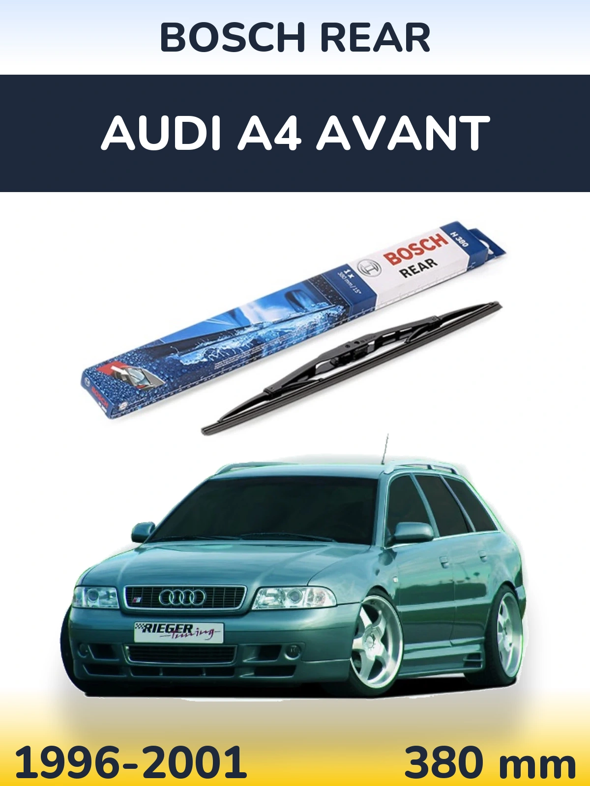 Ștergătoare BOSCH Rear pentru Audi A4 Avant