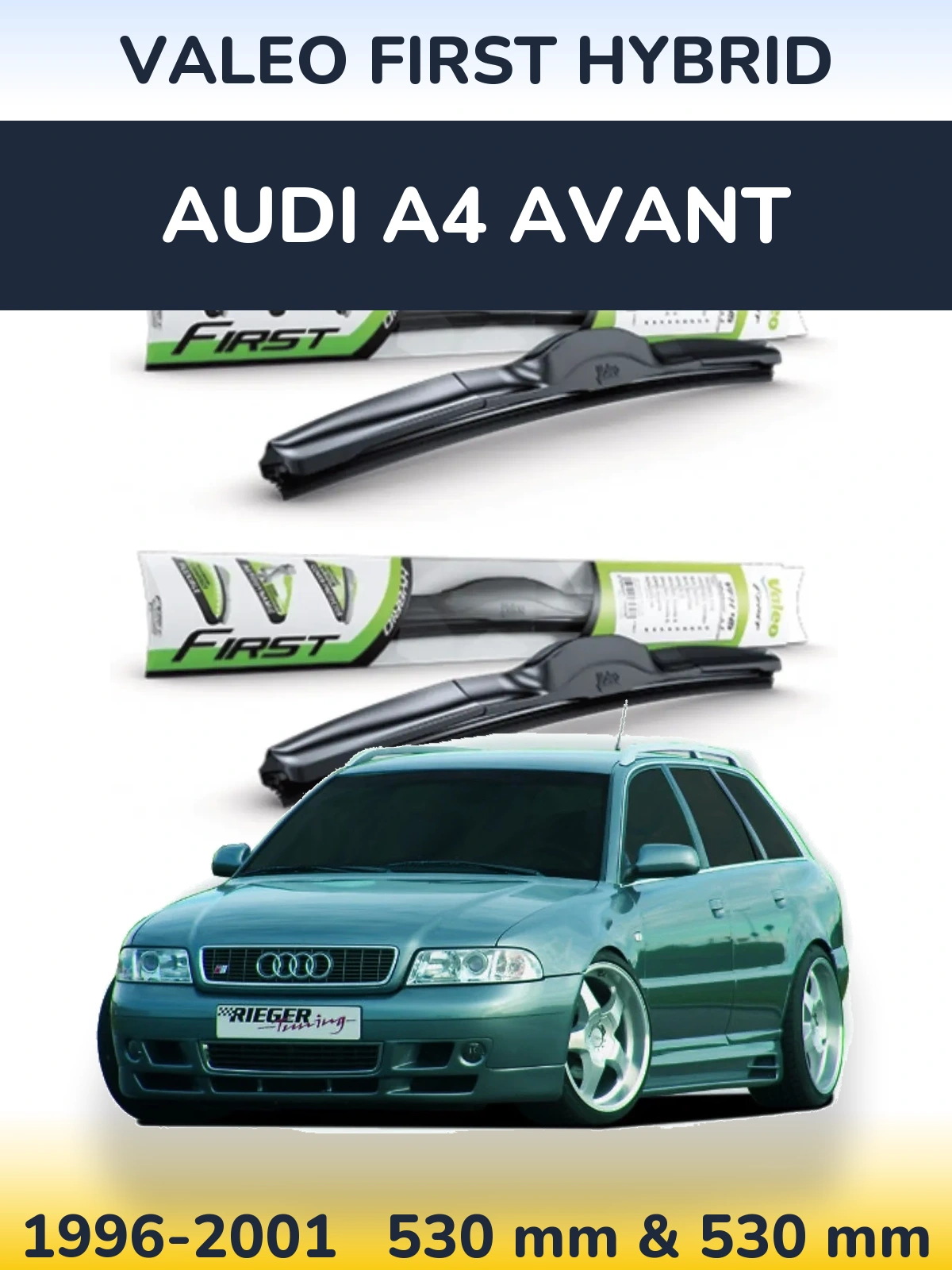 Ștergătoare Valeo First Hybrid pentru Audi A4 Avant