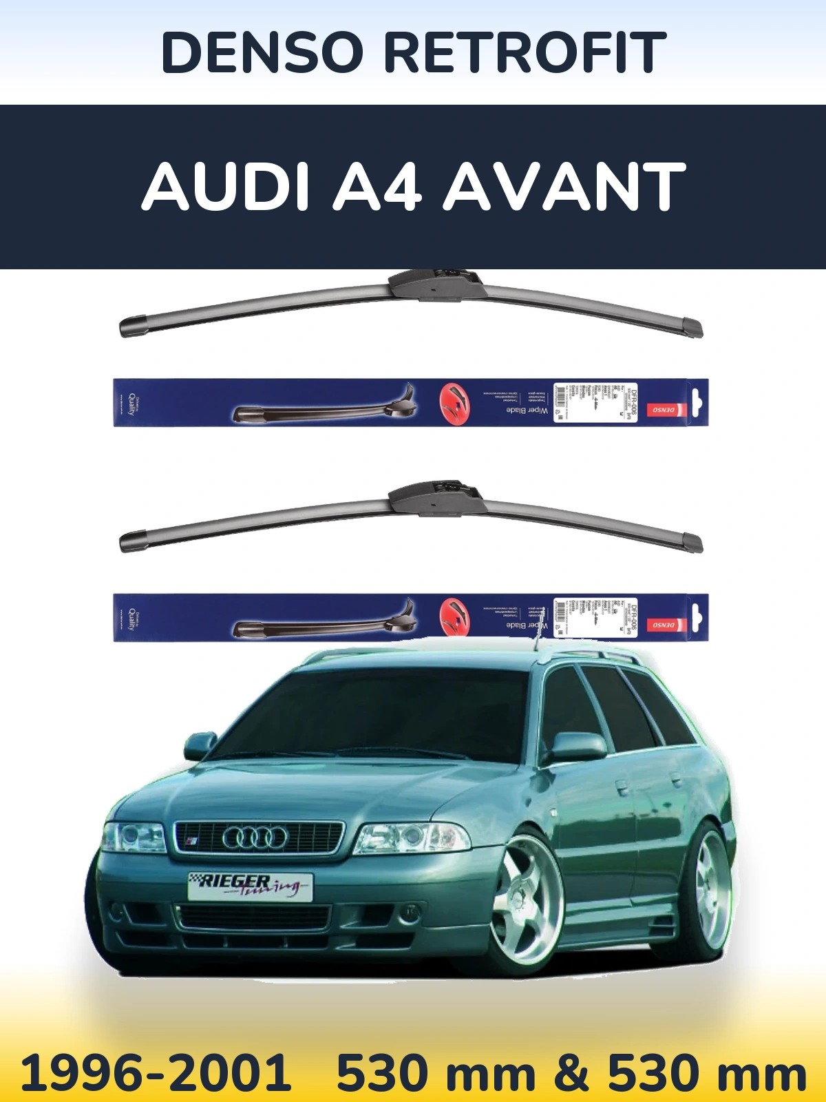 Ștergătoare Denso Retrofit pentru Audi A4 Avant