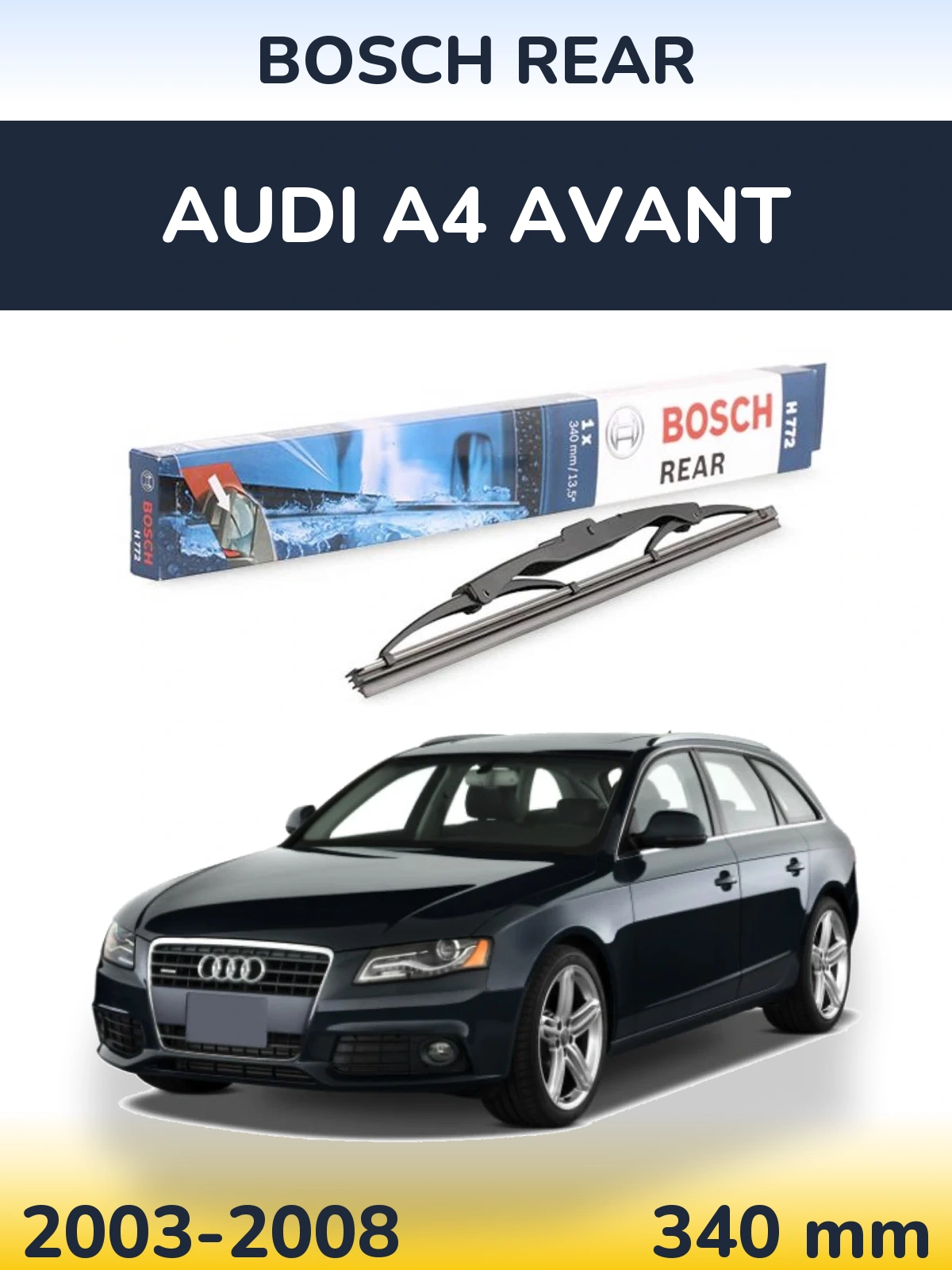 Ștergătoare BOSCH Rear pentru Audi A4 Avant