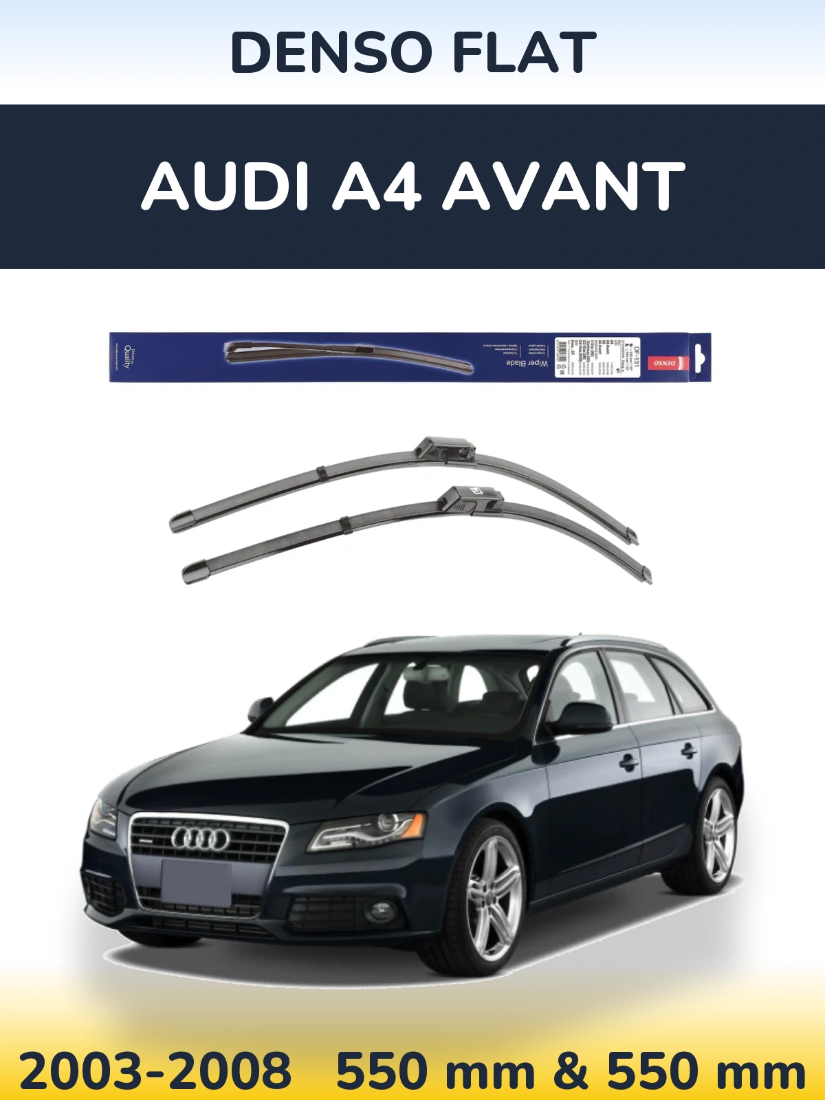 Ștergătoare Denso Flat pentru Audi A4 Avant