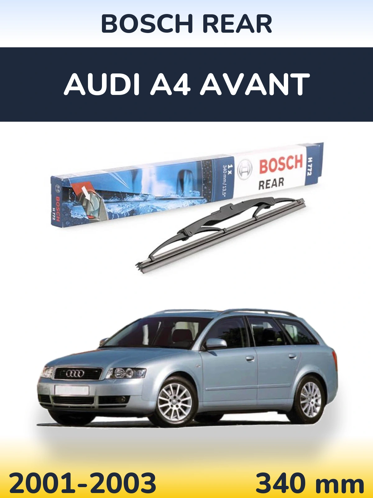 Ștergătoare BOSCH Rear pentru Audi A4 Avant