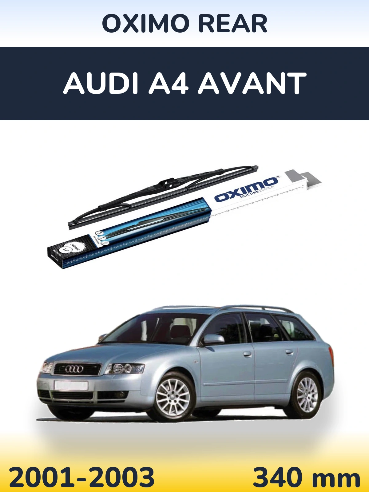 Ștergătoare Oximo Rear pentru Audi A4 Avant