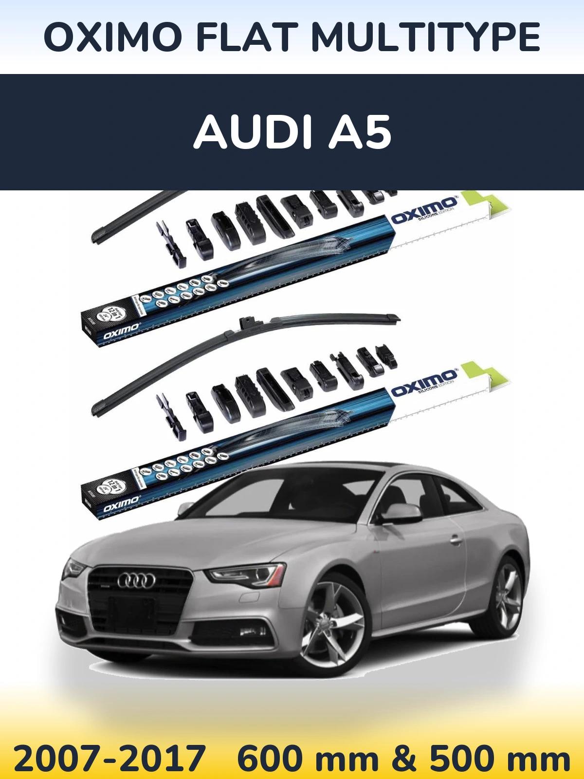 Ștergătoare Oximo Flat MultiTipe pentru Audi A5