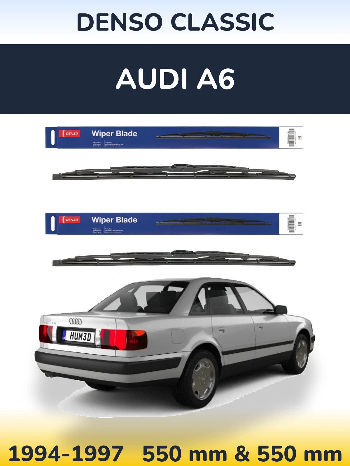 Ștergătoare Denso Classic pentru Audi A6