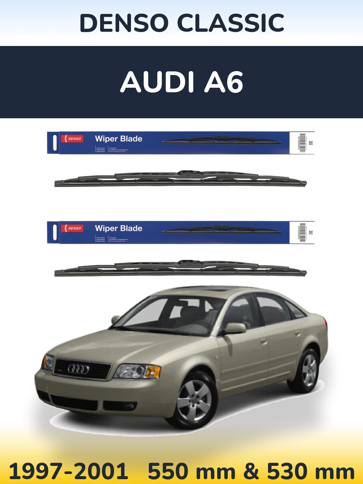 Ștergătoare Denso Classic pentru Audi A6