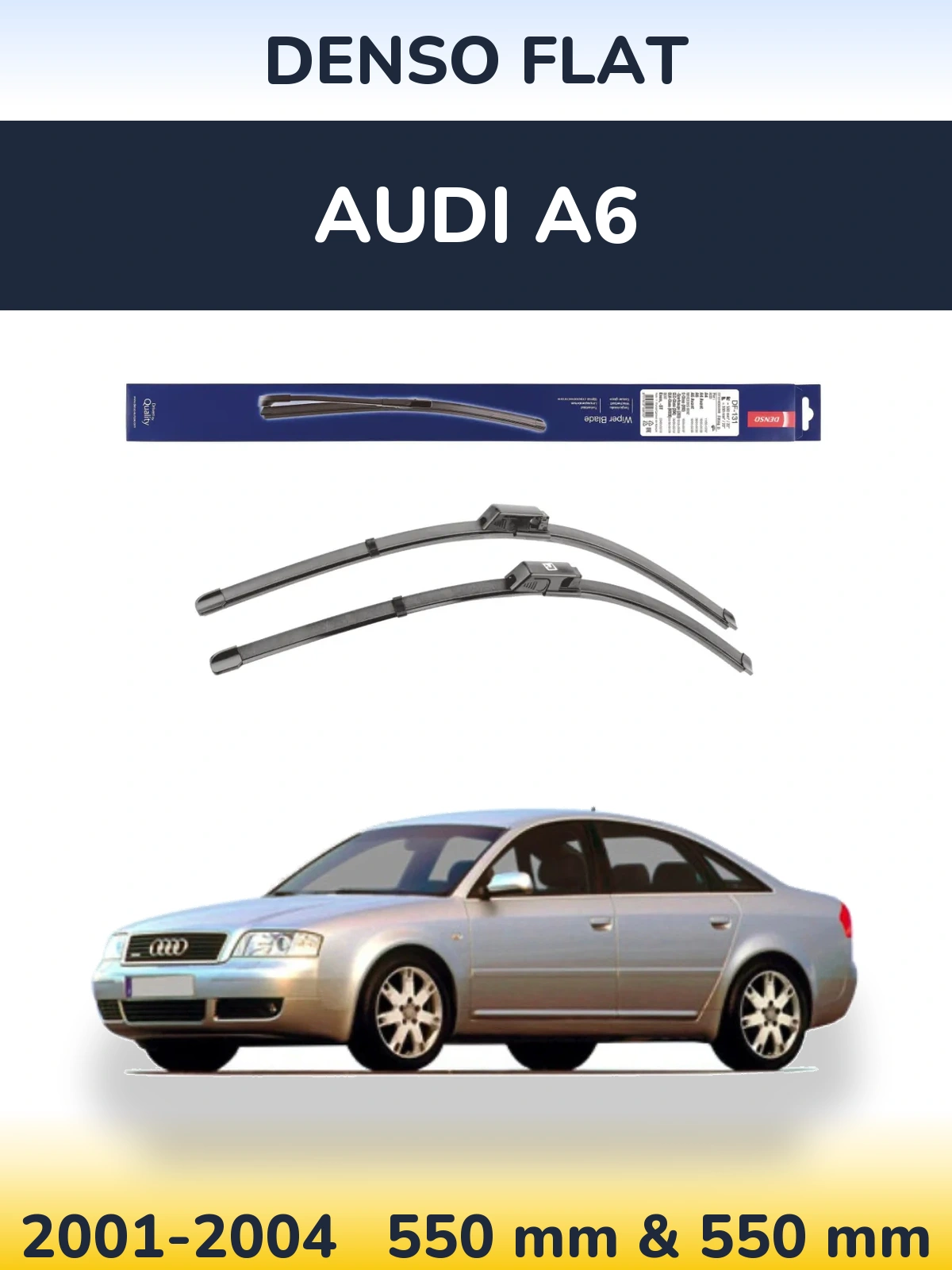 Ștergătoare Denso Flat pentru Audi A6