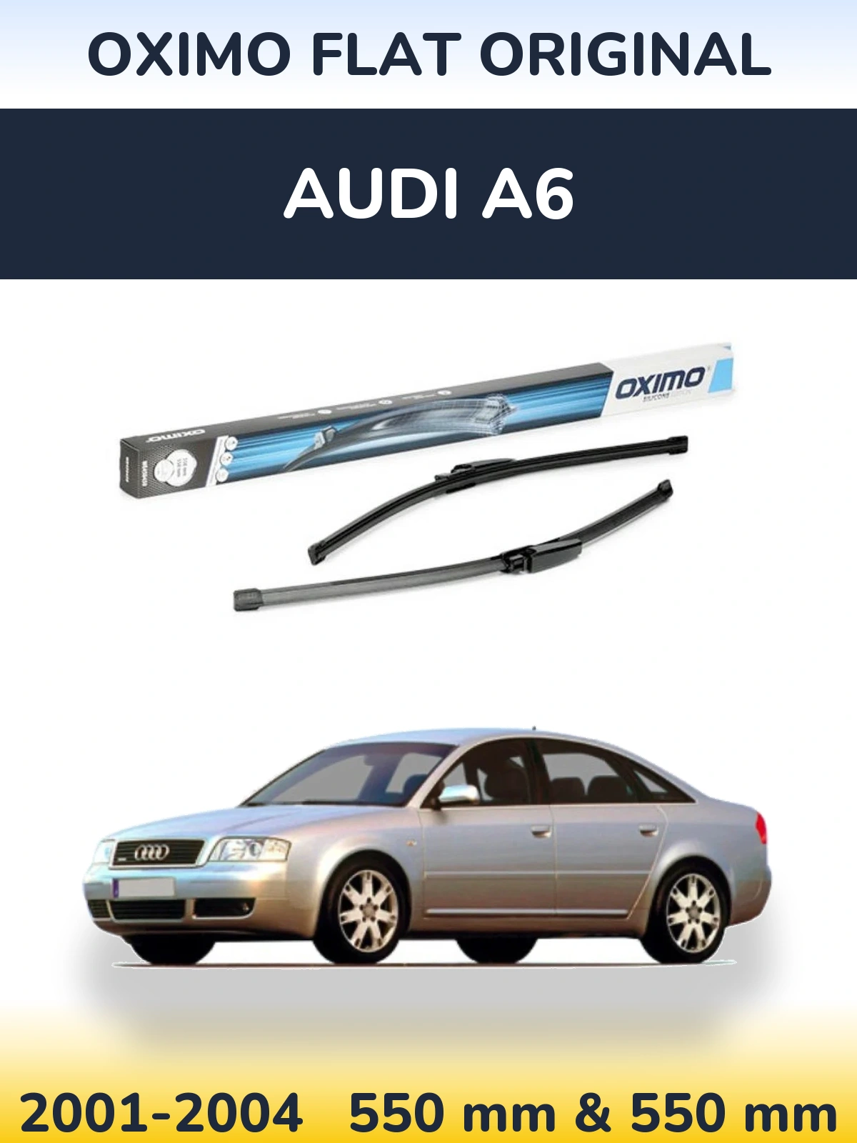 Ștergătoare Oximo Flat Original pentru Audi A6