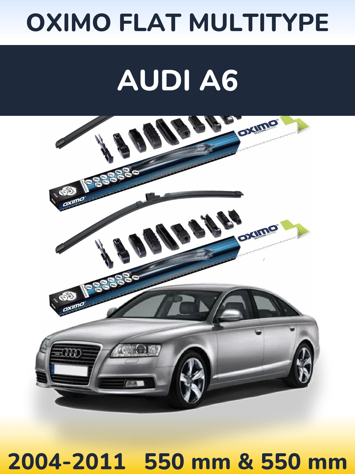 Ștergătoare Oximo Flat MultiTipe pentru Audi A6