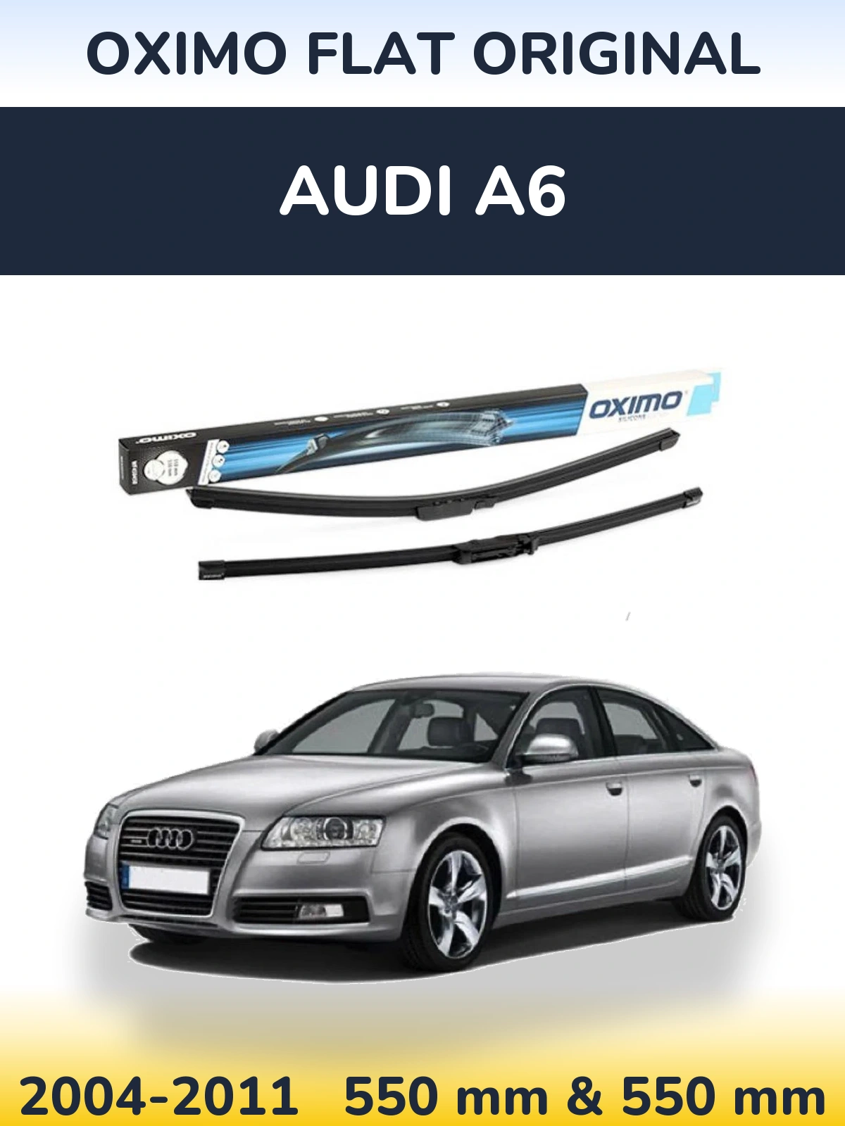 Ștergătoare Oximo Flat Original pentru Audi A6