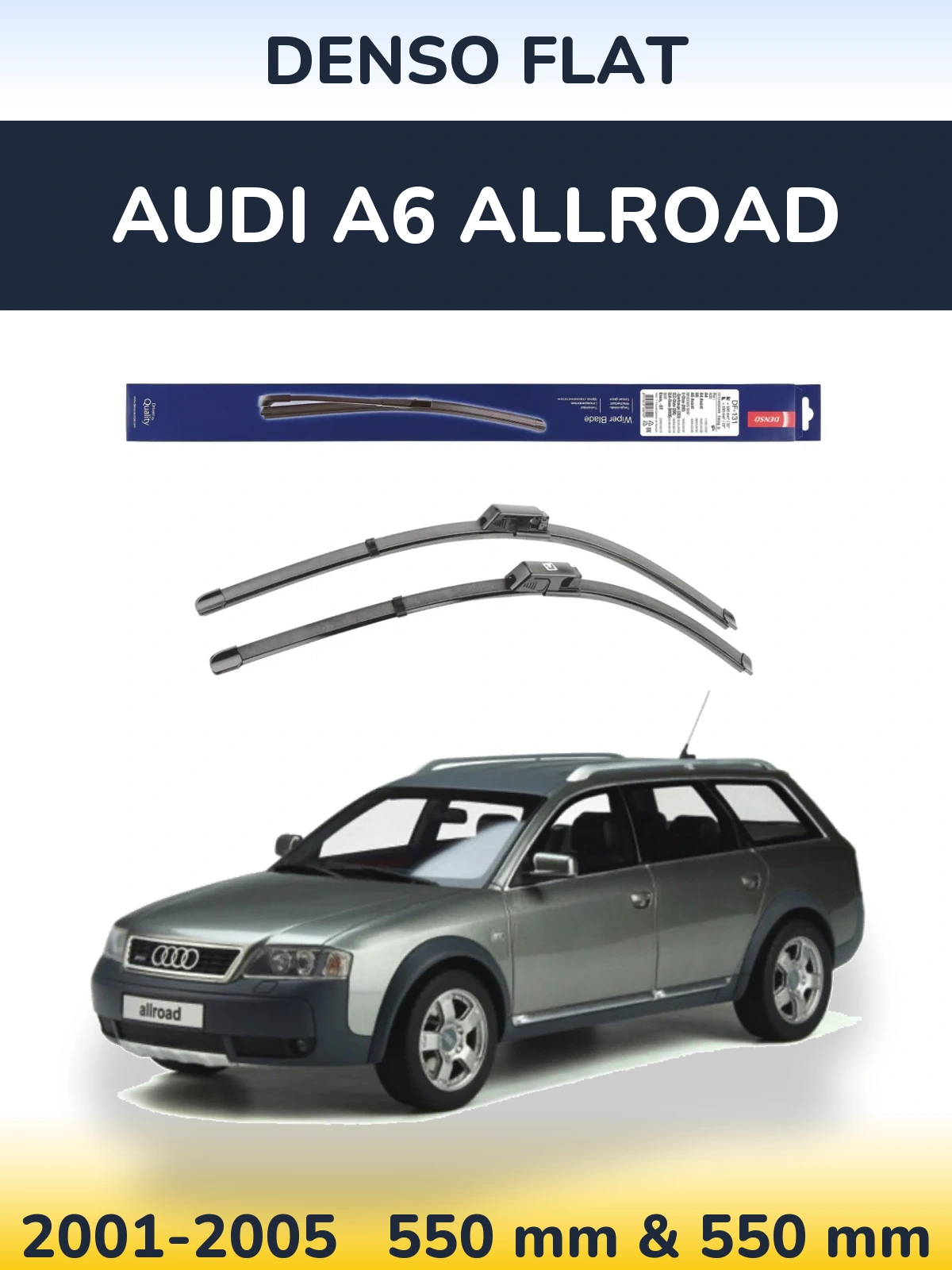 Ștergătoare Denso Flat pentru Audi A6 Allroad