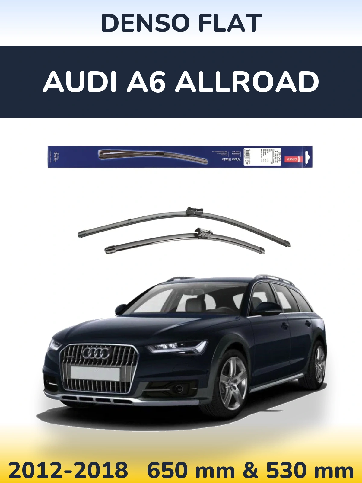 Ștergătoare Denso Flat pentru Audi A6 Allroad