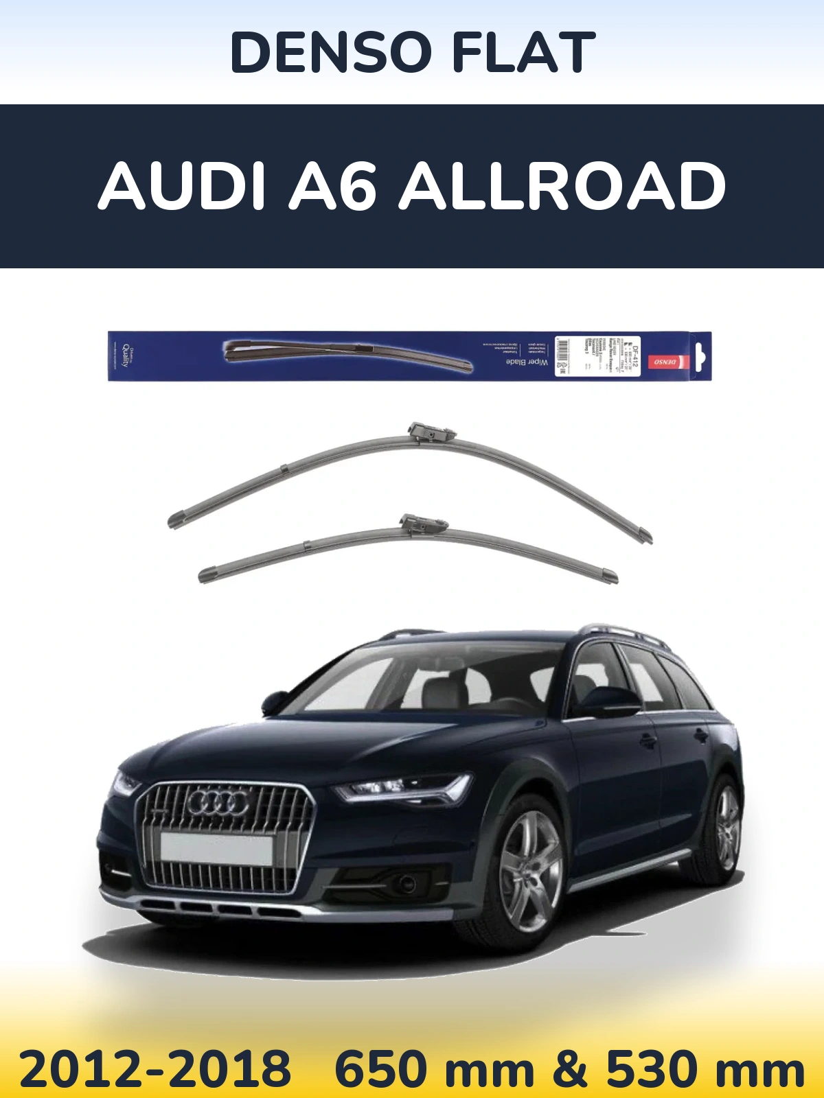 Ștergătoare Denso Flat pentru Audi A6 Allroad