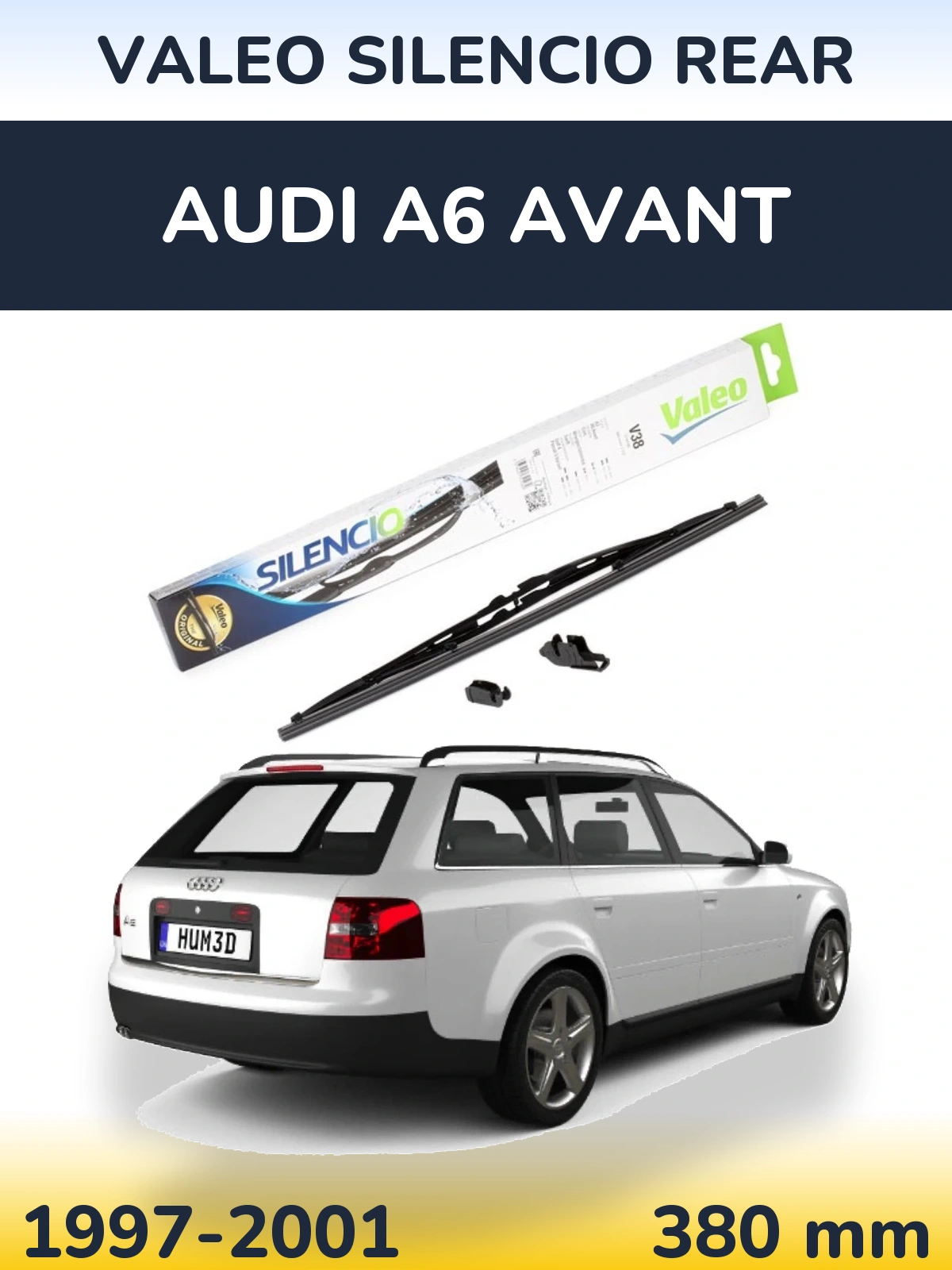 Ștergătoare Valeo Silencio Rear pentru Audi A6 Avant
