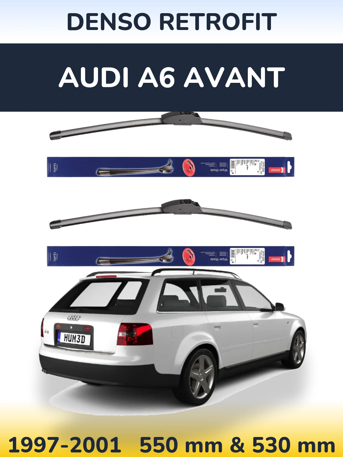 Ștergătoare Denso Retrofit pentru Audi A6 Avant