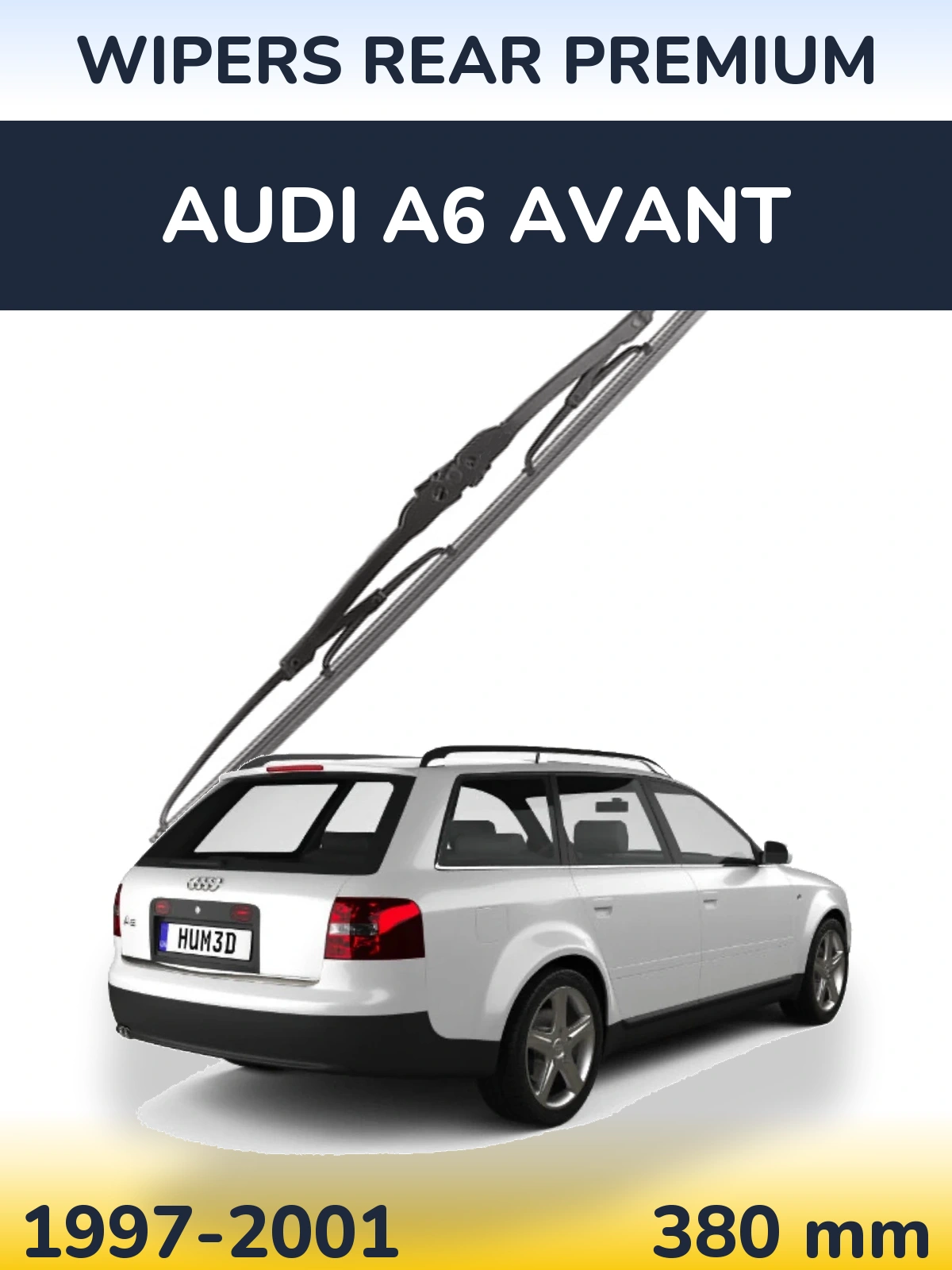 Ștergătoare WIPERS REAR PREMIUM pentru Audi A6 Avant