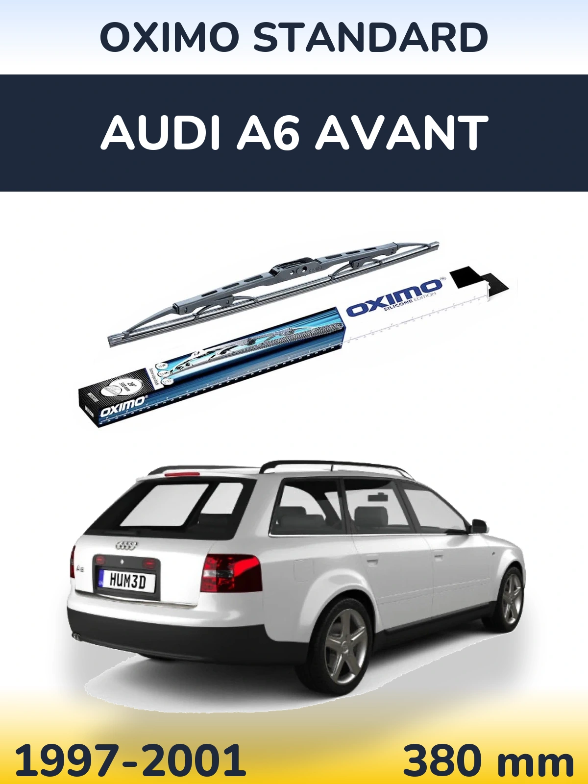 Ștergătoare Oximo Standard pentru Audi A6 Avant