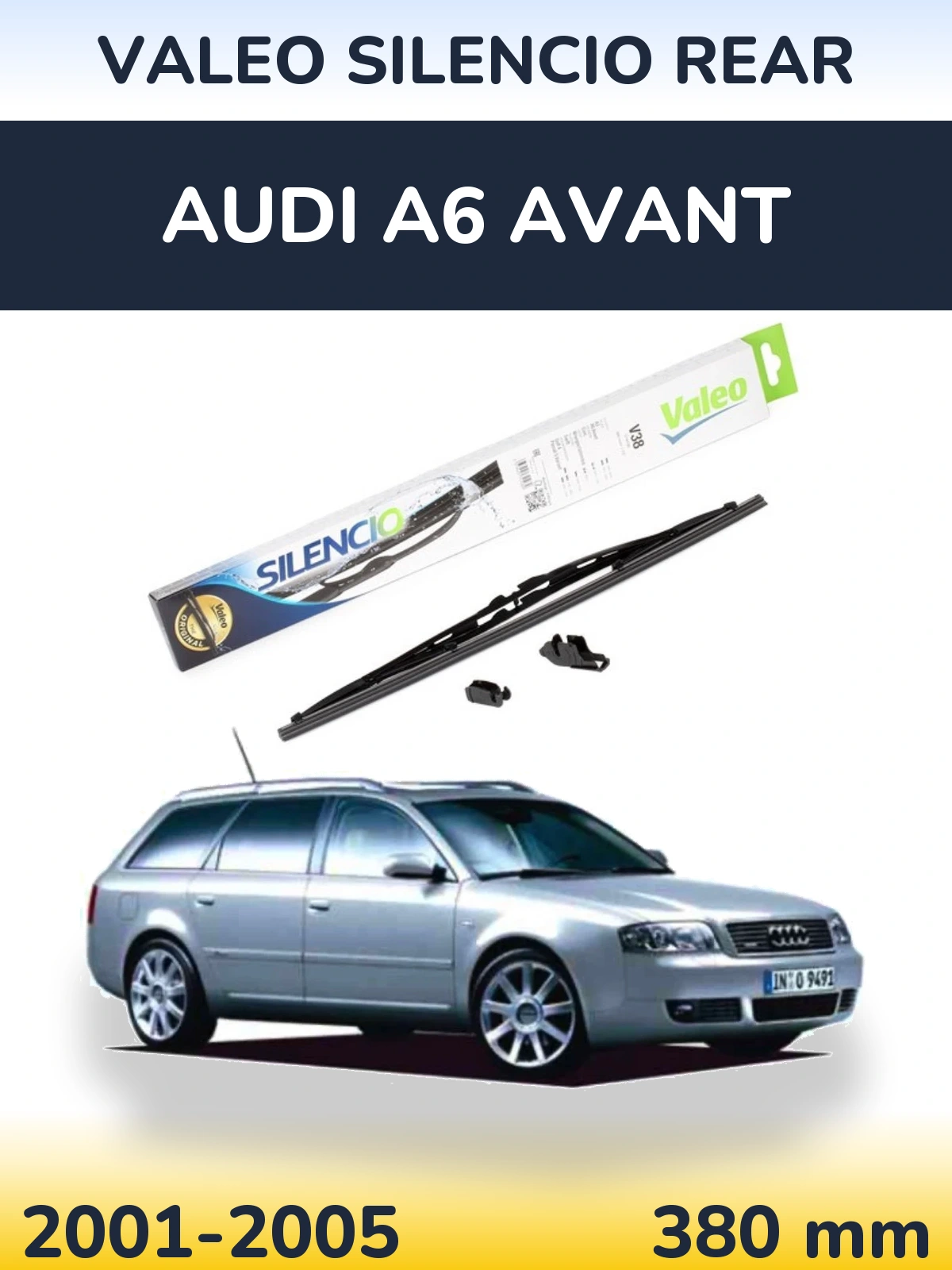 Ștergătoare Valeo Silencio Rear pentru Audi A6 Avant