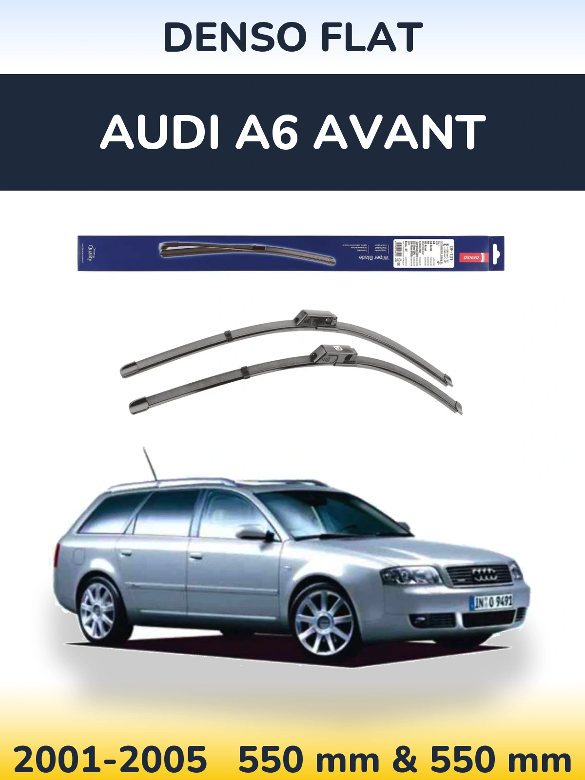 Ștergătoare Denso Flat pentru Audi A6 Avant