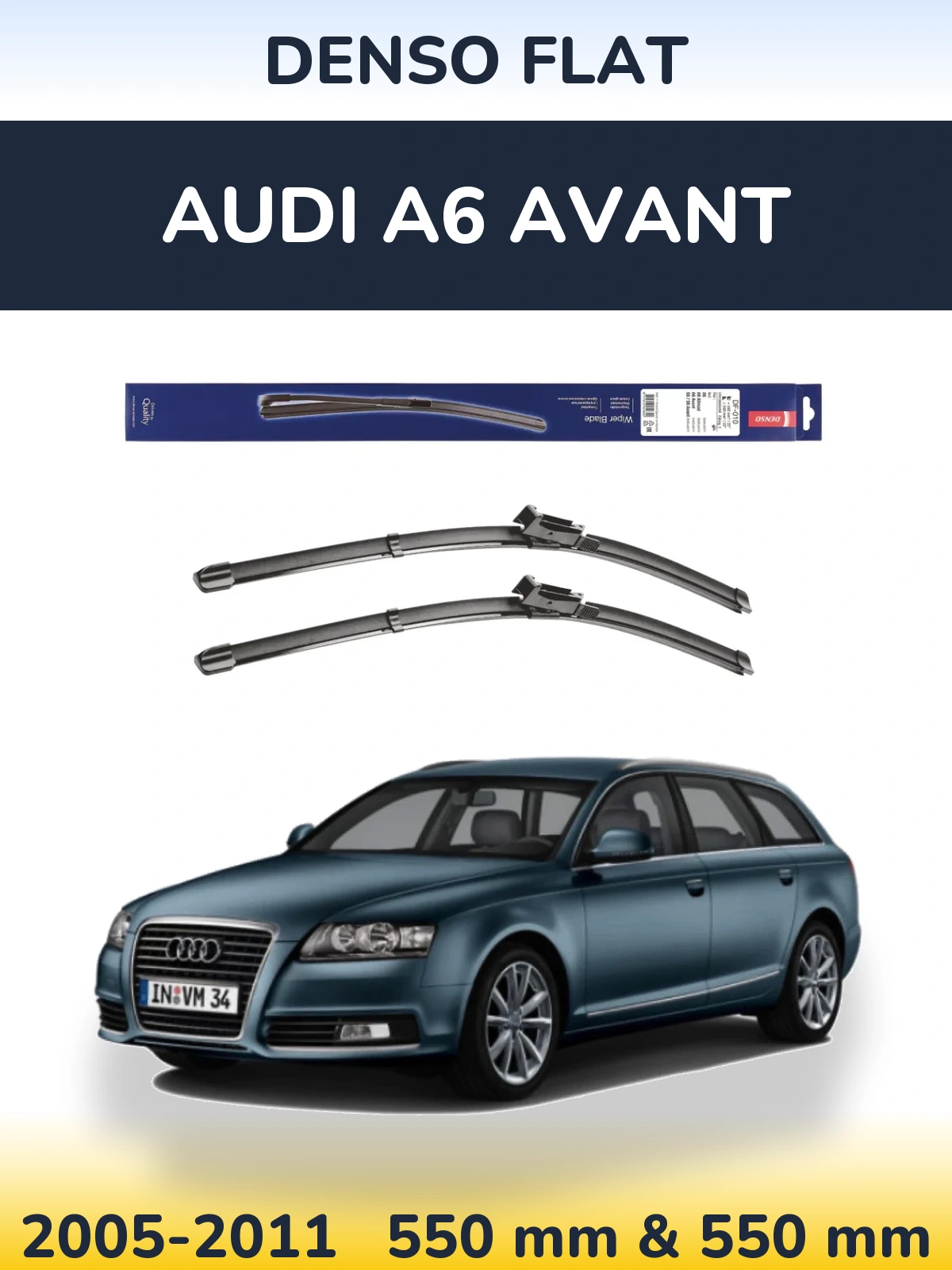 Ștergătoare Denso Flat pentru Audi A6 Avant