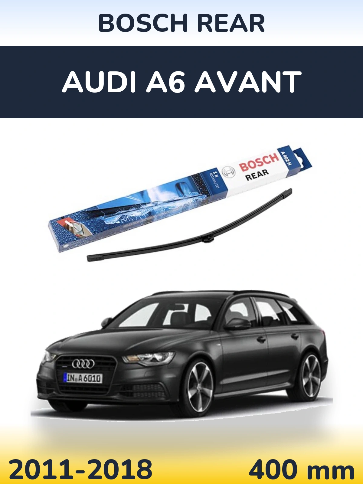 Ștergătoare BOSCH Rear pentru Audi A6 Avant