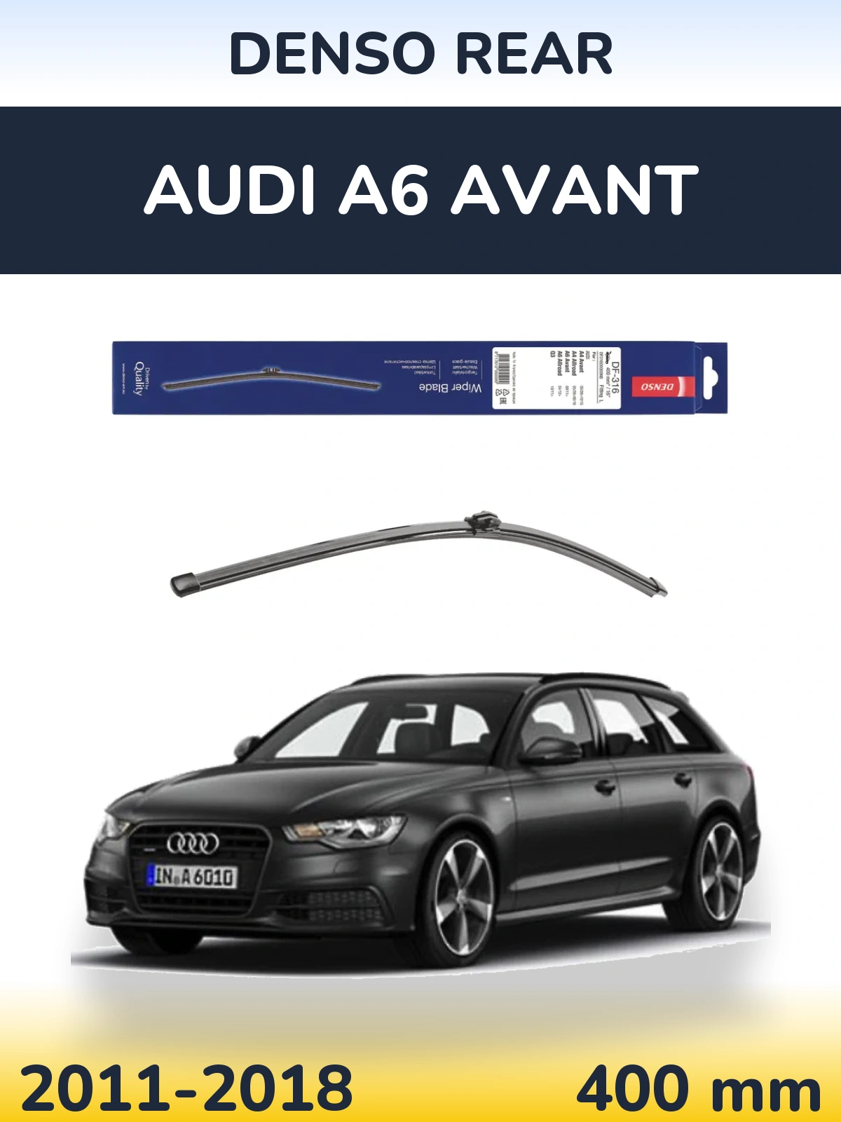 Ștergătoare Denso Rear pentru Audi A6 Avant