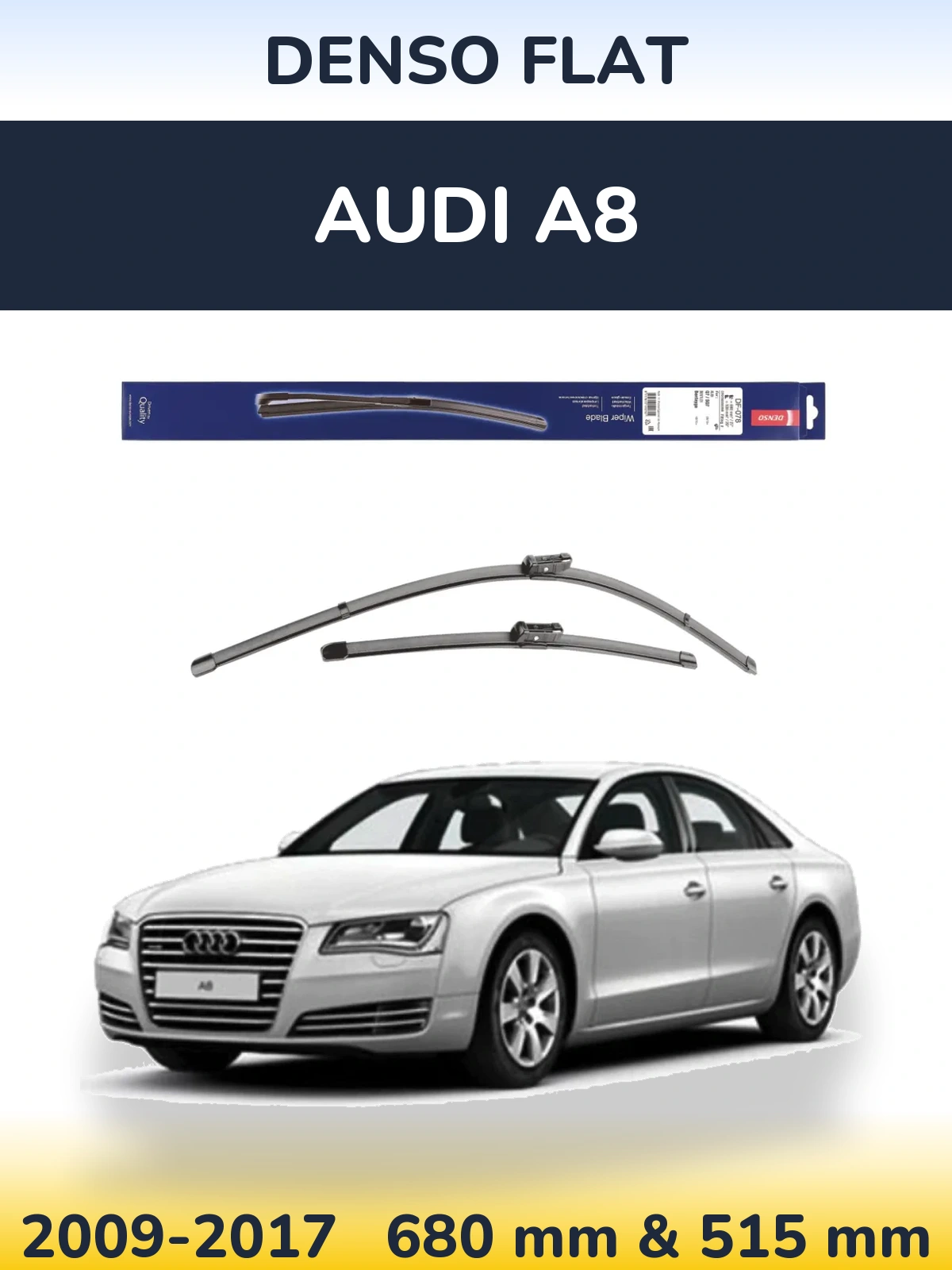 Ștergătoare Denso Flat pentru Audi A8