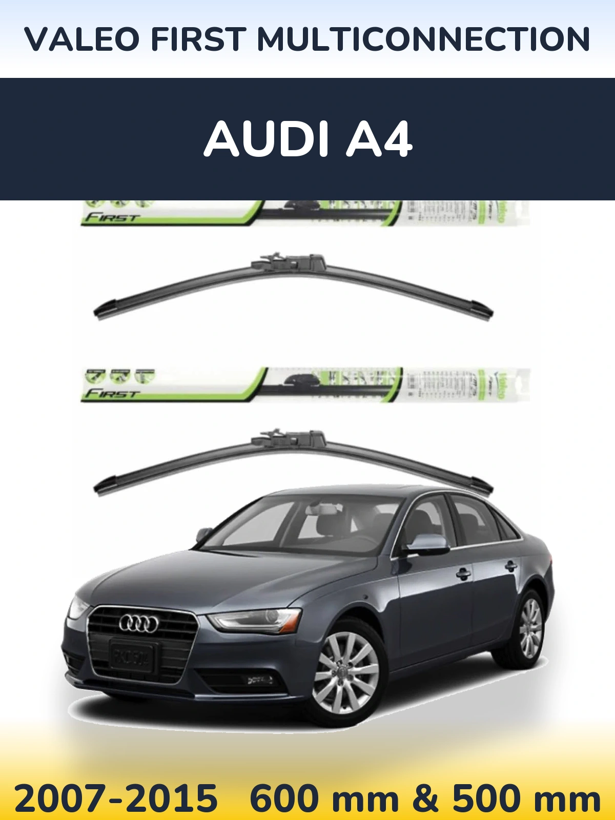 Ștergătoare Valeo First MultiConnection pentru Audi A4