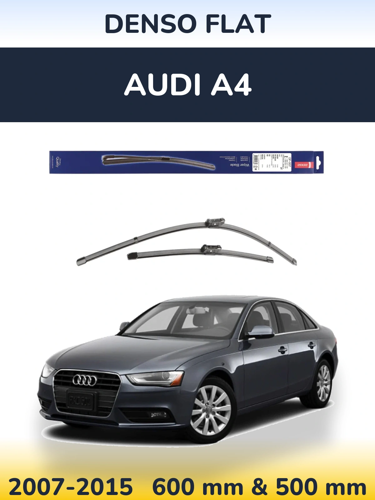 Ștergătoare Denso Flat pentru Audi A4