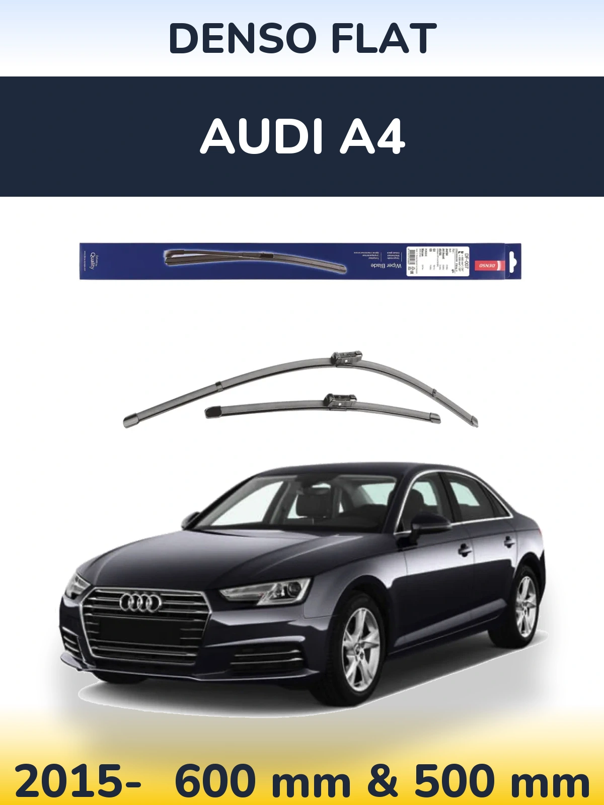 Ștergătoare Denso Flat pentru Audi A4