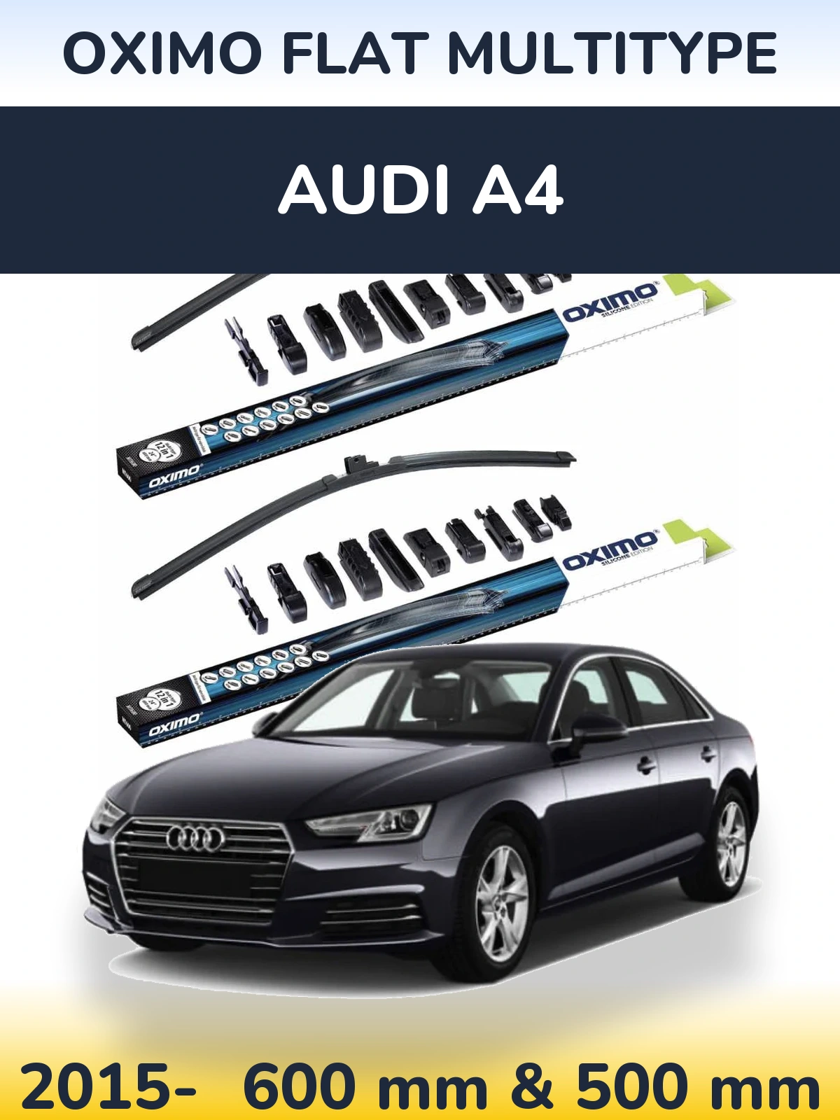 Ștergătoare Oximo Flat MultiTipe pentru Audi A4