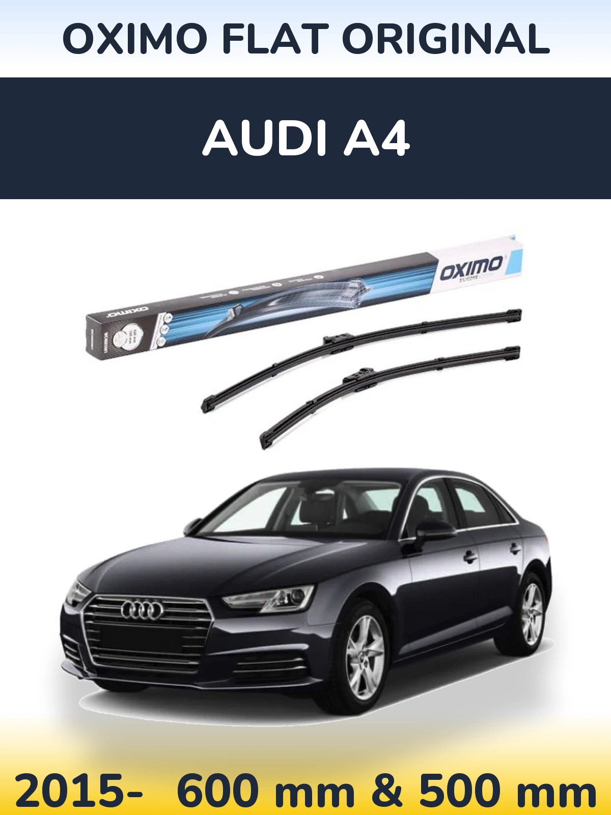 Ștergătoare Oximo Flat Original pentru Audi A4