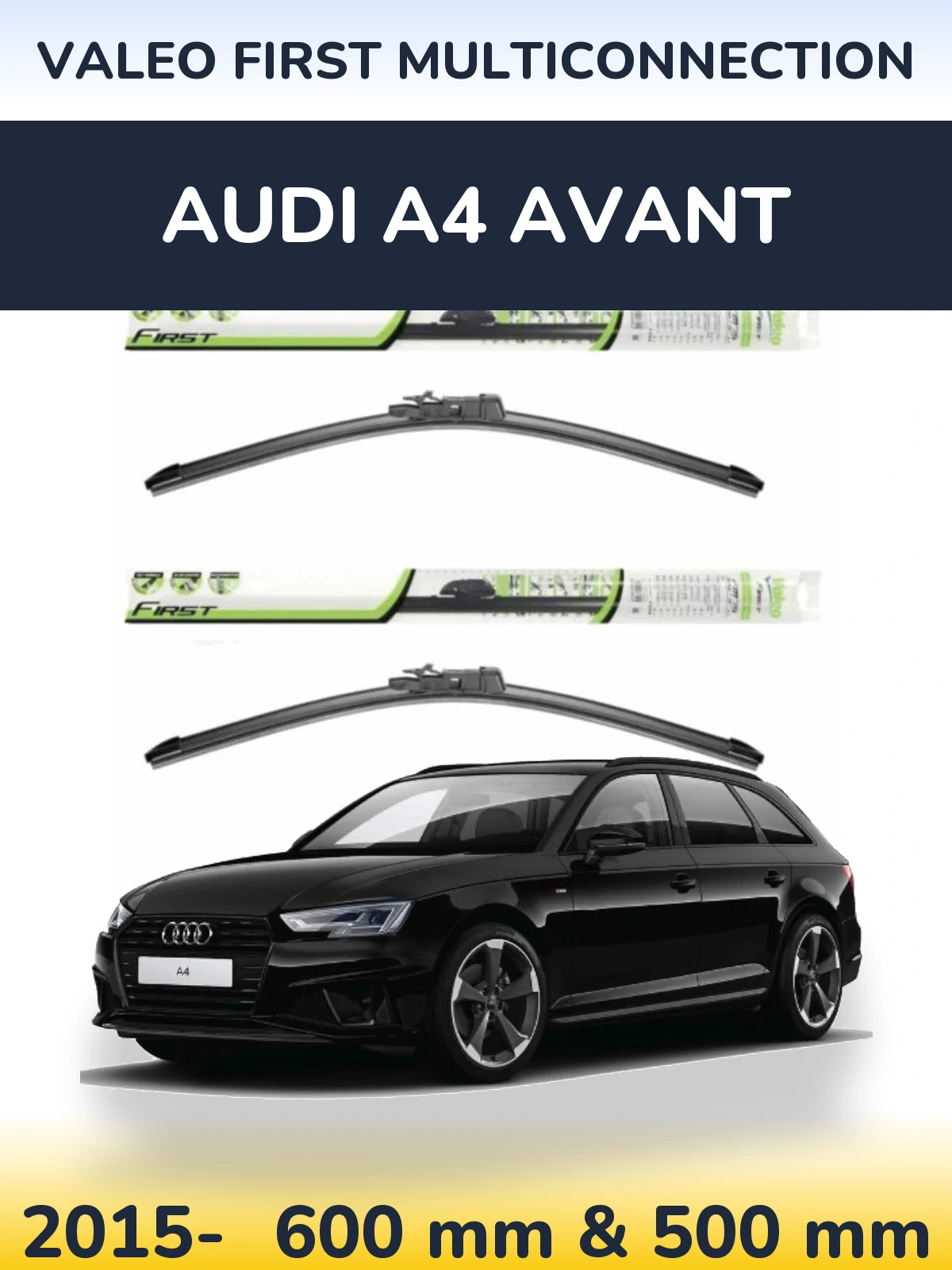 Ștergătoare Valeo First MultiConnection pentru Audi A4 Avant