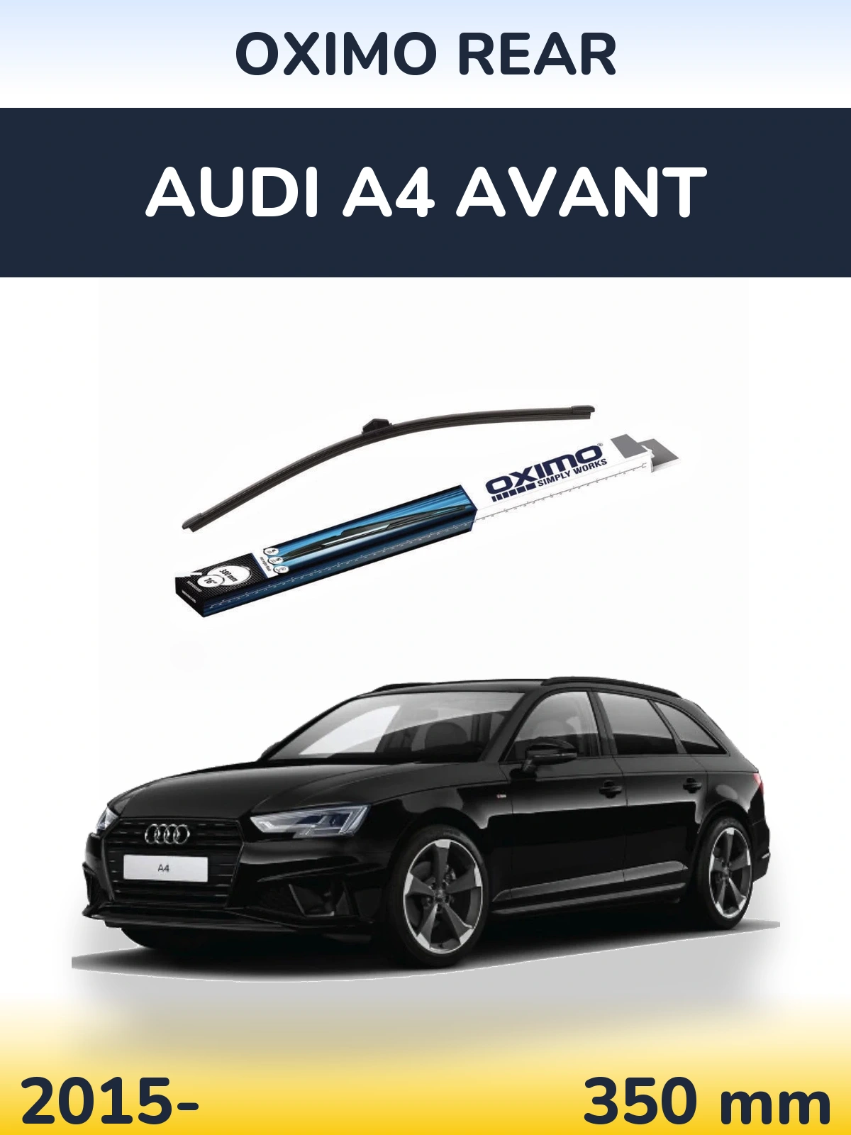 Ștergătoare Oximo Rear pentru Audi A4 Avant