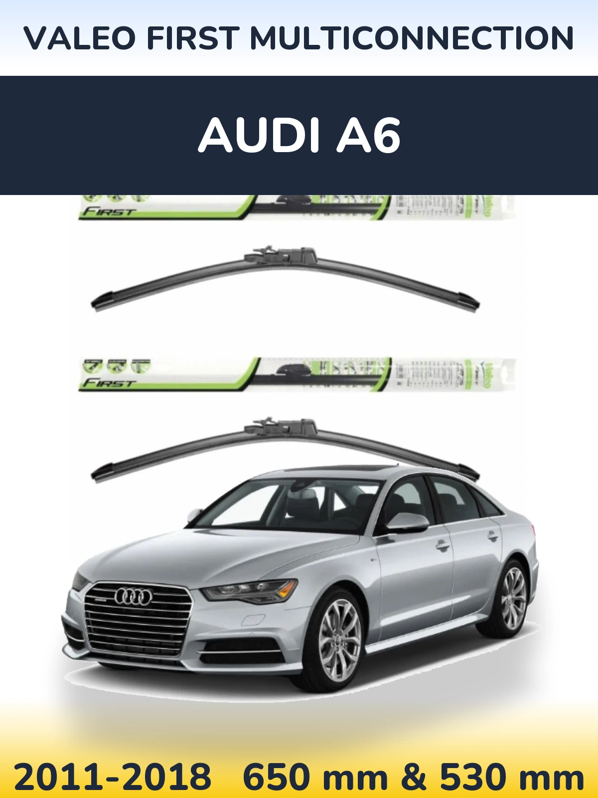 Ștergătoare Valeo First MultiConnection pentru Audi A6