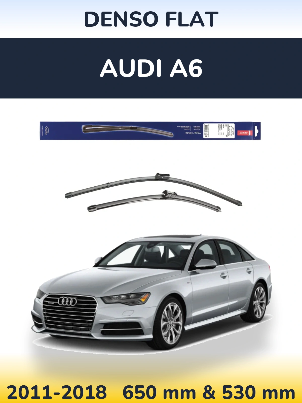 Ștergătoare Denso Flat pentru Audi A6