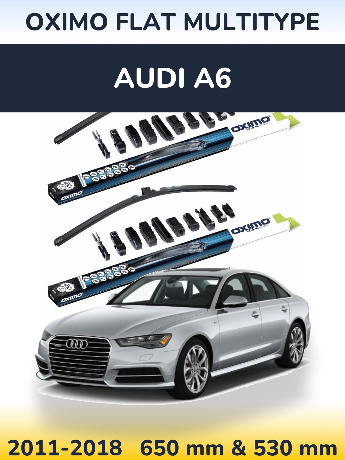Ștergătoare Oximo Flat MultiTipe pentru Audi A6