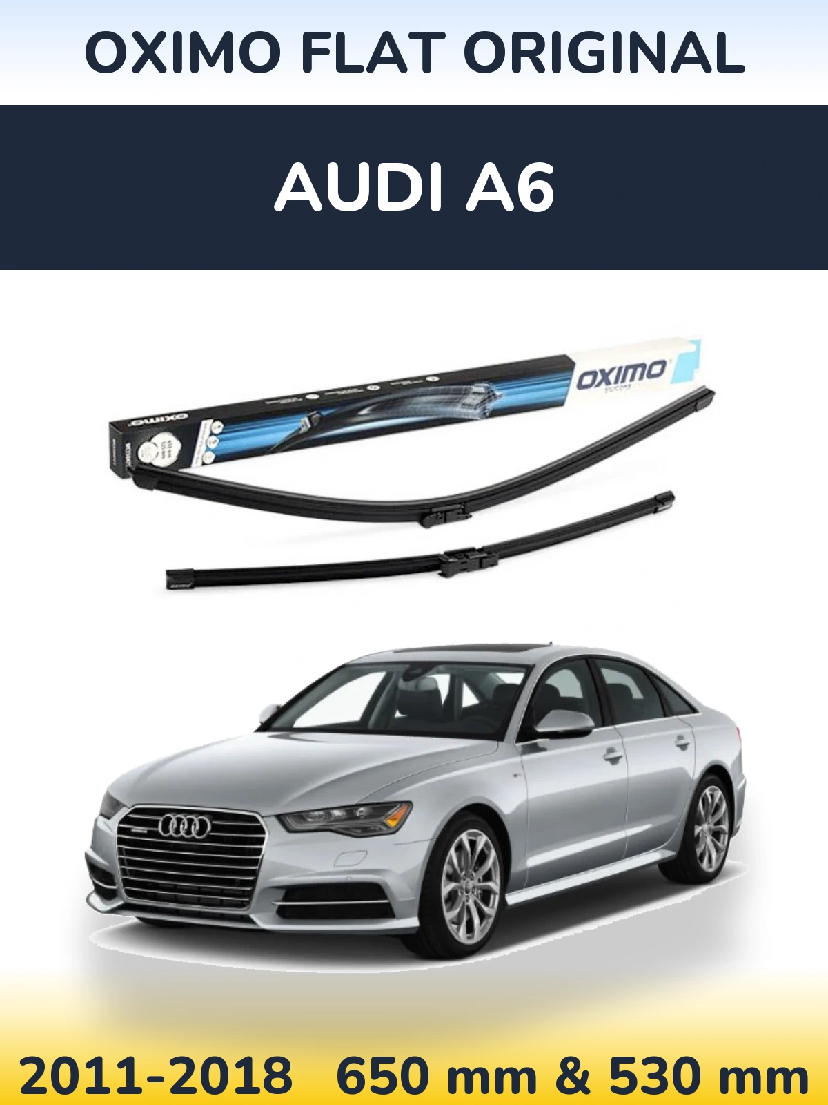 Ștergătoare Oximo Flat Original pentru Audi A6