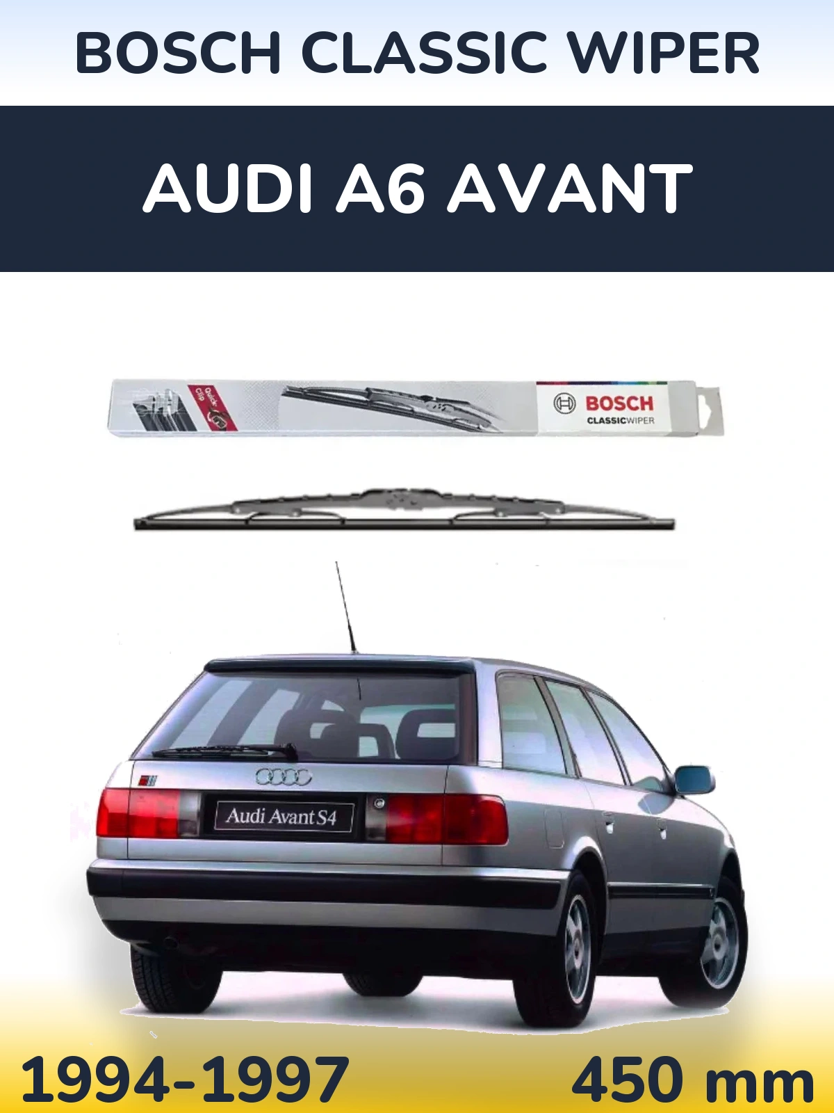 Ștergătoare BOSCH Classic Wiper pentru Audi A6 Avant