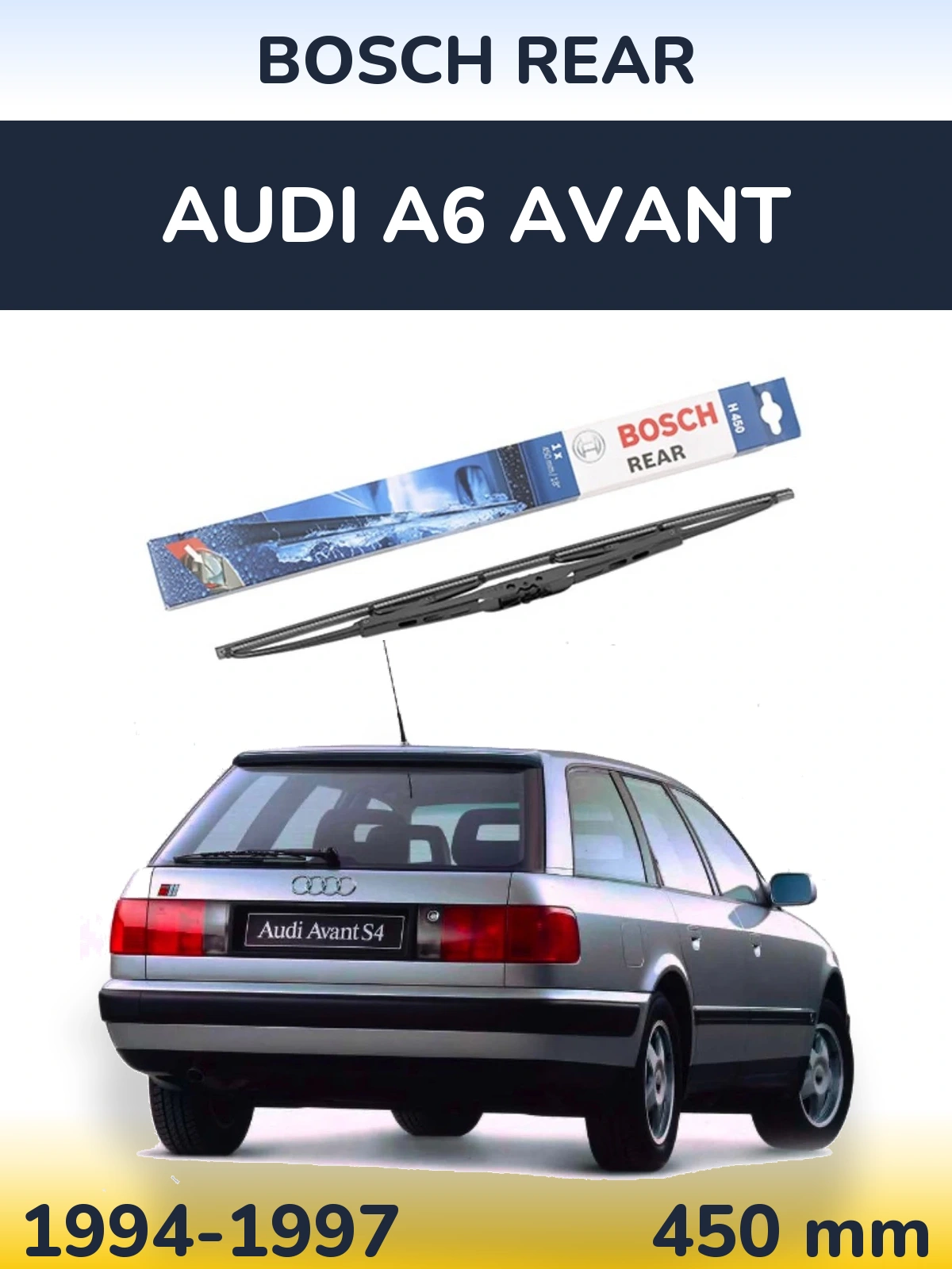 Ștergătoare BOSCH Rear pentru Audi A6 Avant
