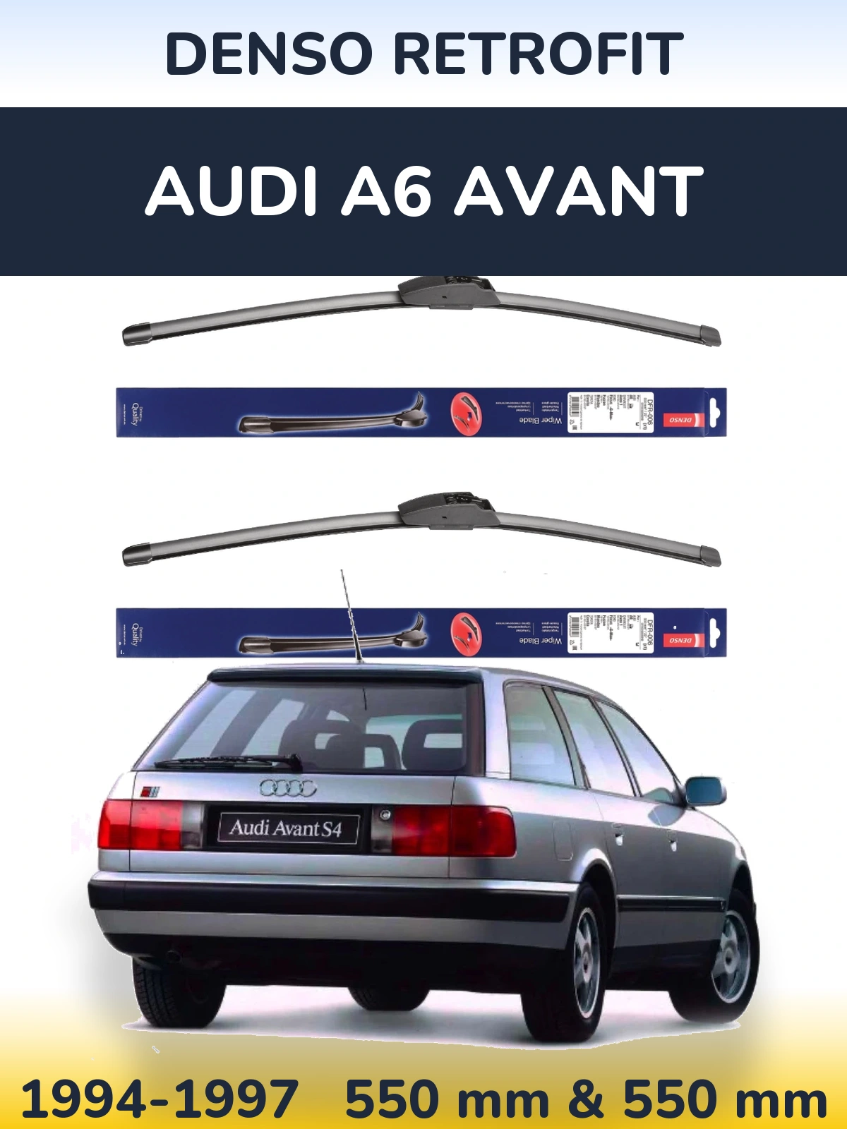 Ștergătoare Denso Retrofit pentru Audi A6 Avant